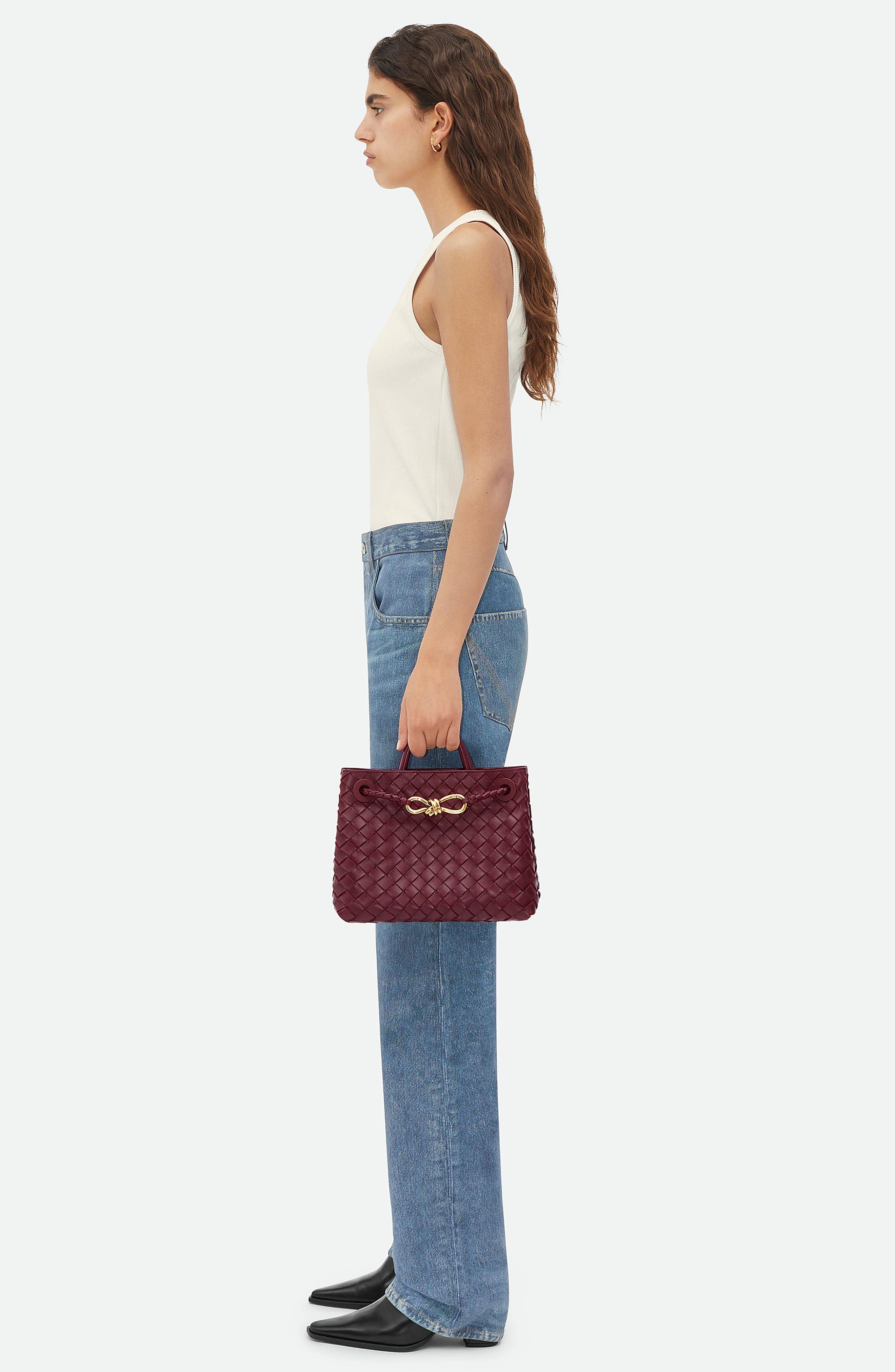 Bottega Veneta Andiamo Top Handle Women's bags Unspecified Nappa Intrecciato Small New