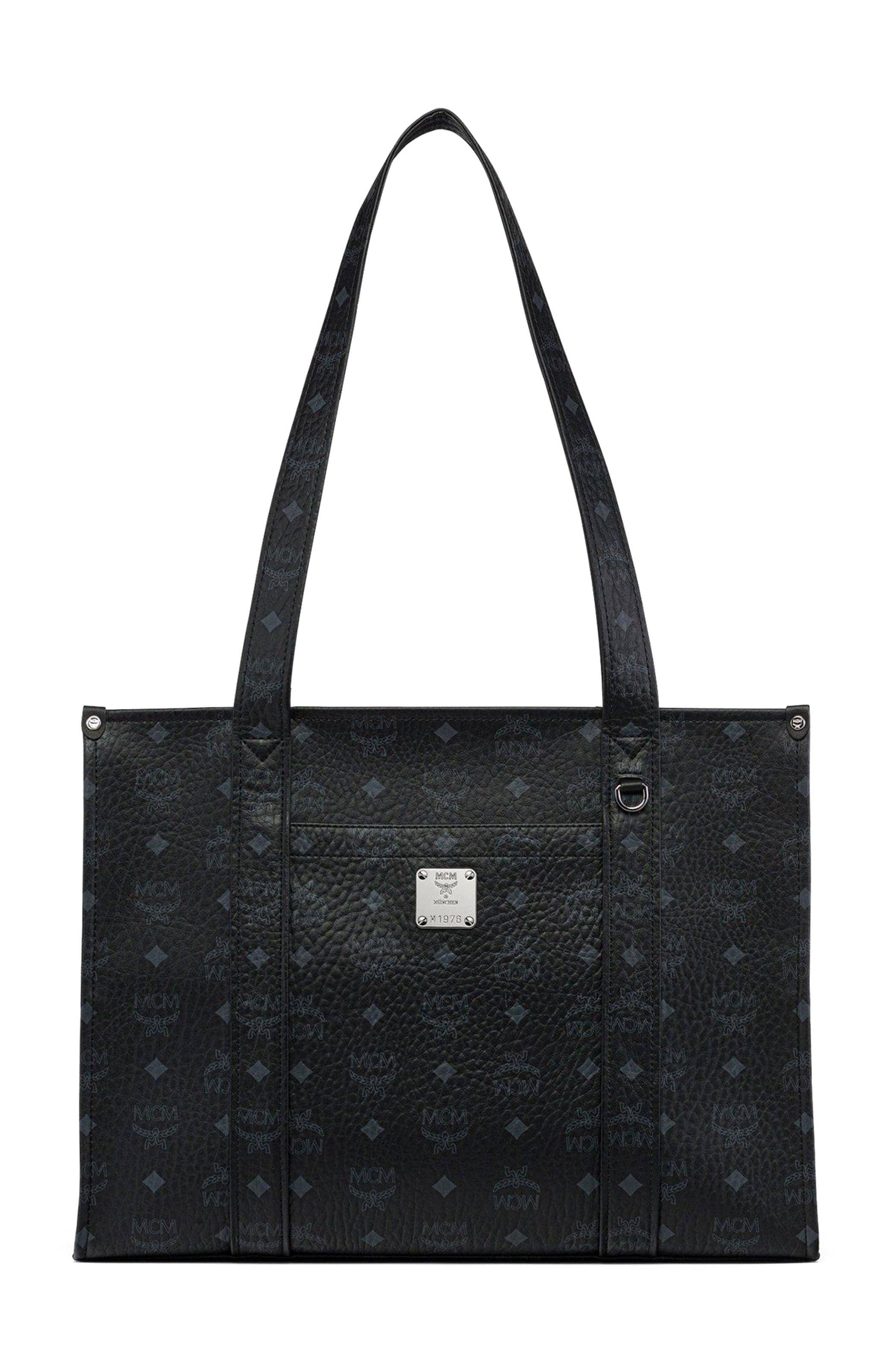 MCM Aren Tote Women's bags One Size Black Nylon New