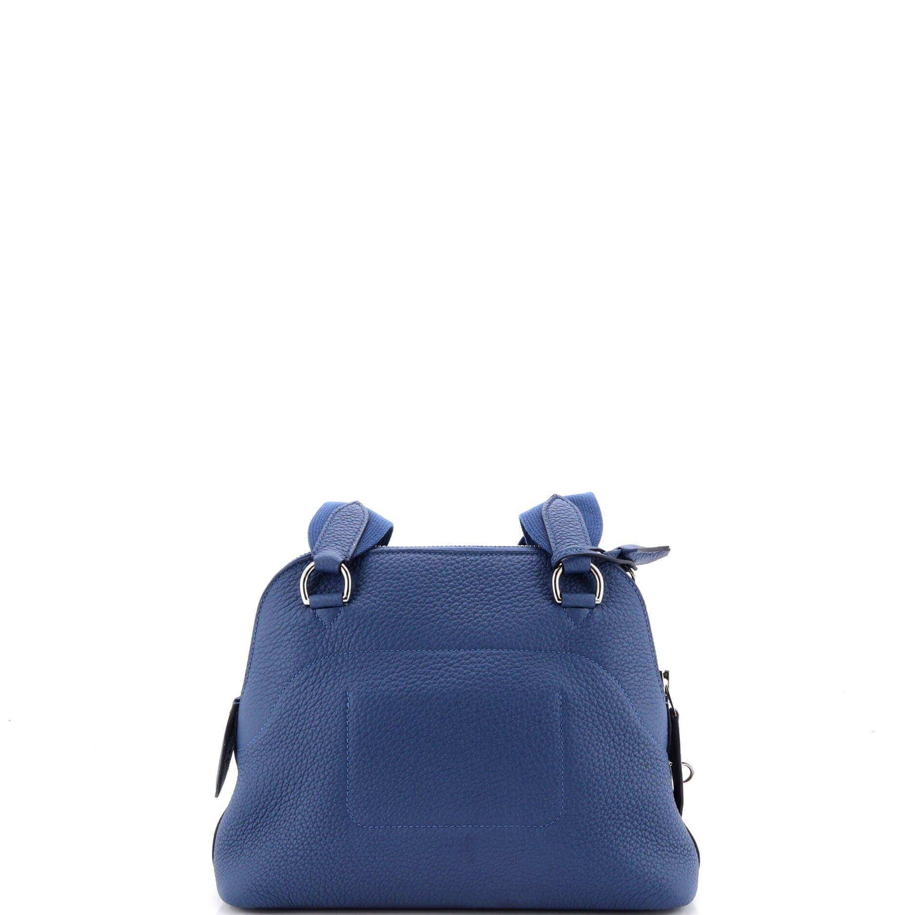 Hermès Bolide Crossbody Women's bags Unspecified Bleu Nuit Togo Palladium New
