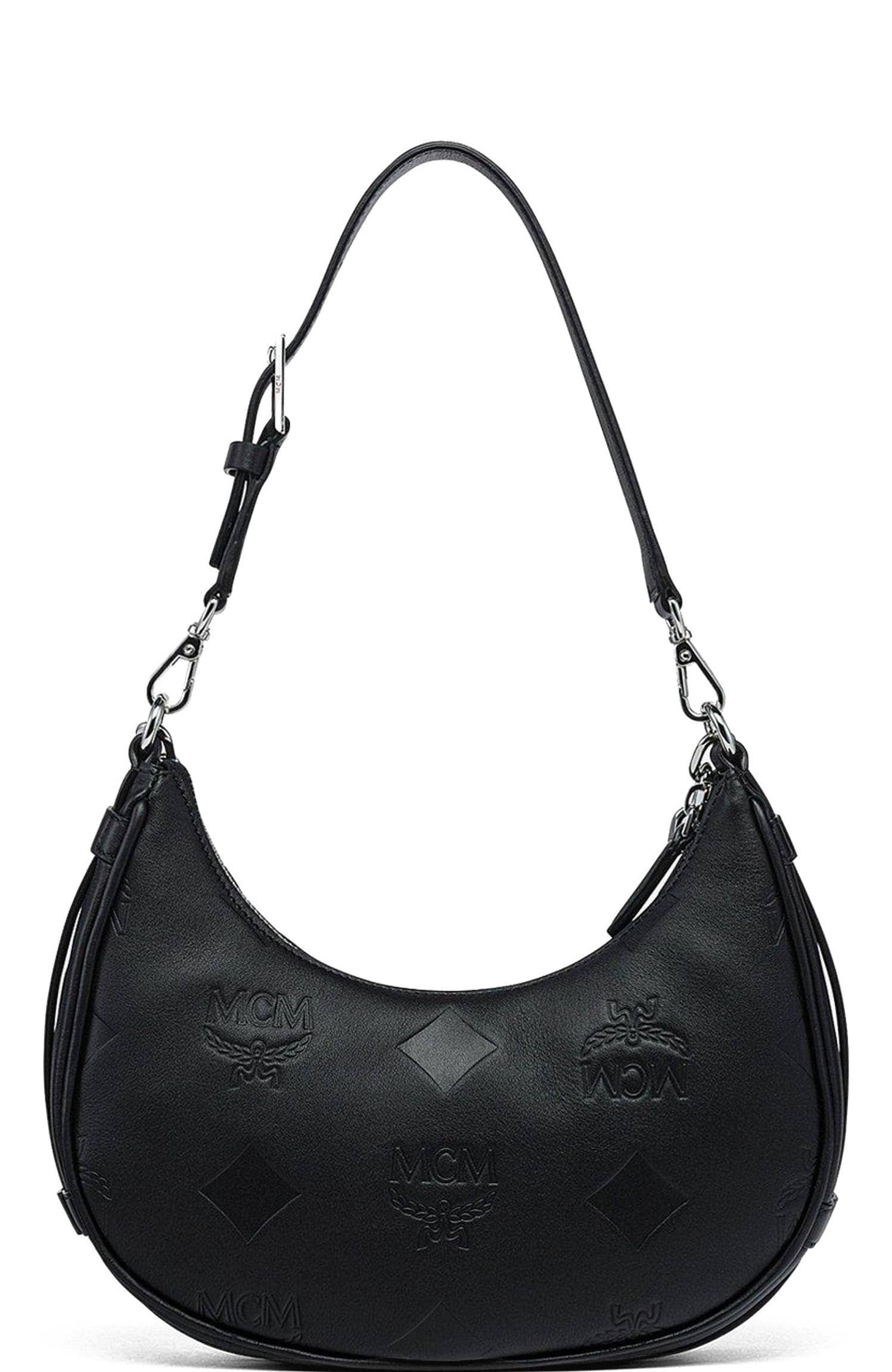 MCM Aren Women's bags Black Monogram Unspecified New