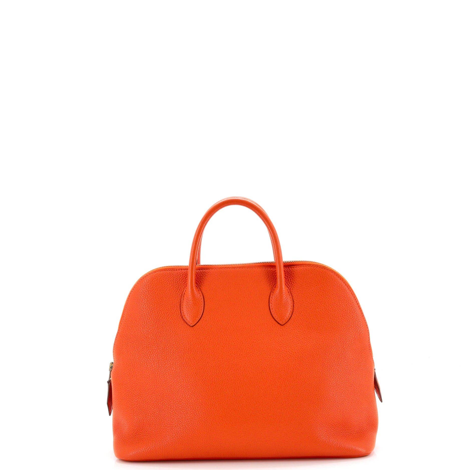 Hermès Bolide Top Handle Women's bags Unspecified Orange H Togo Gold New