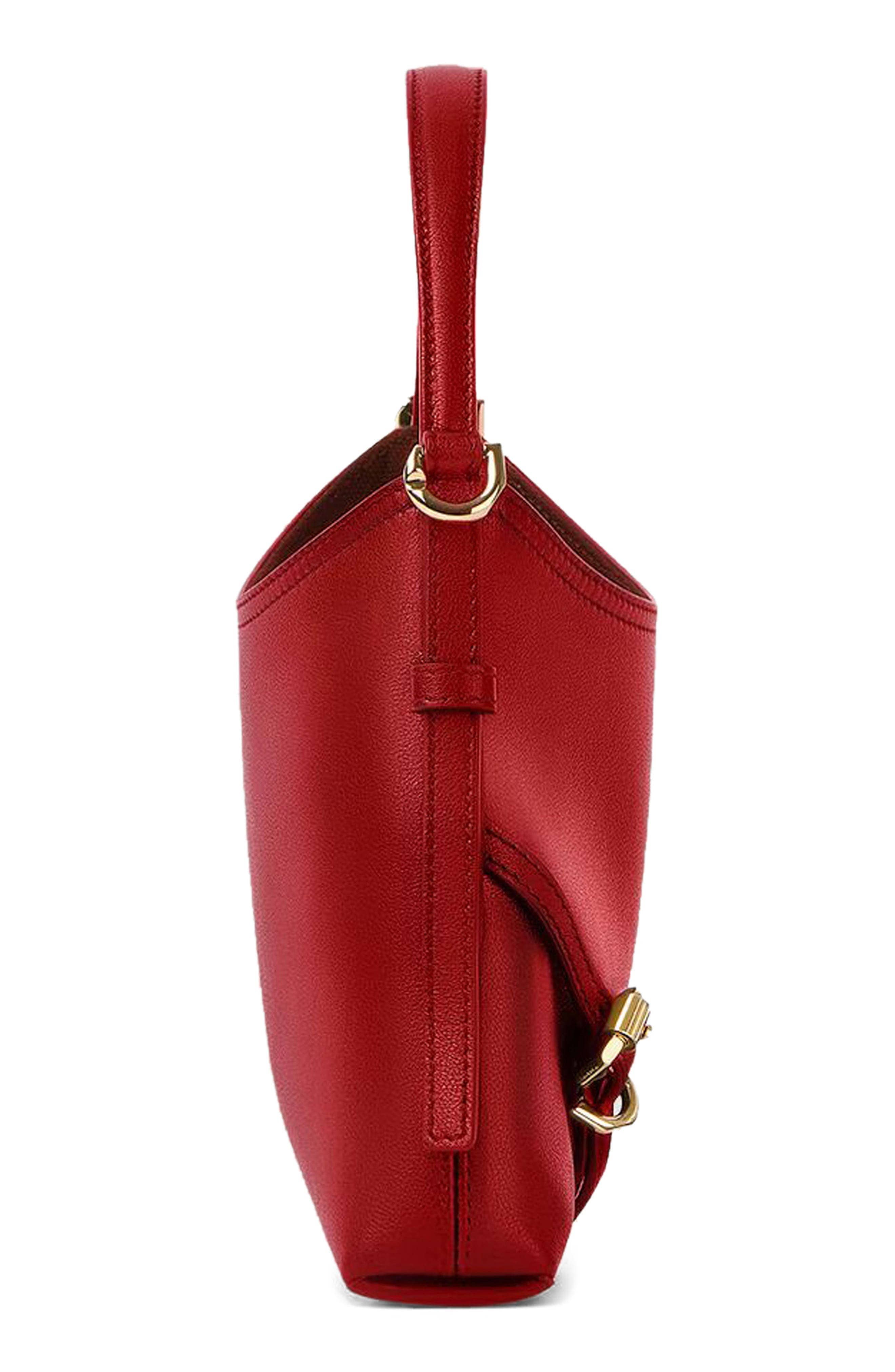 Givenchy Voyou Crossbody Women's bags Nano Deep Red Calfskin New