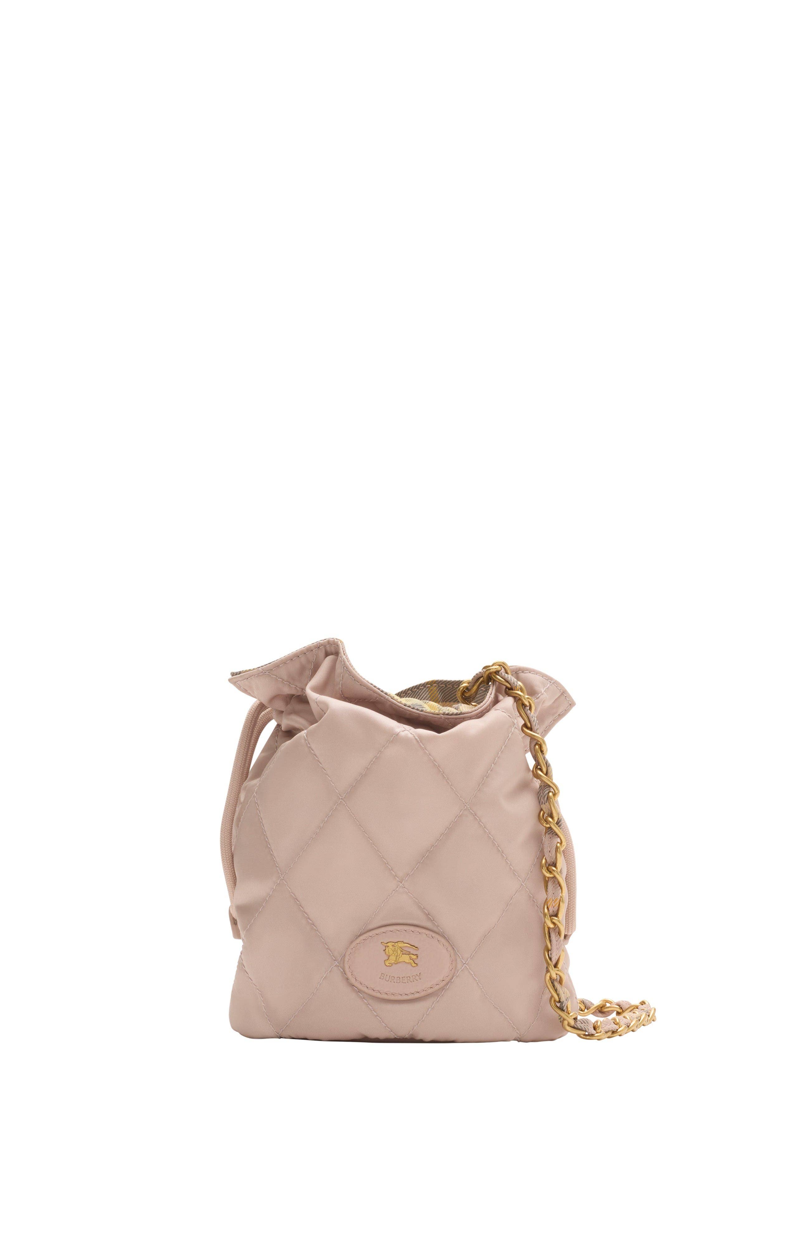 Burberry Horseshoe Pouch Women's bags Unspecified Sand Nylon New