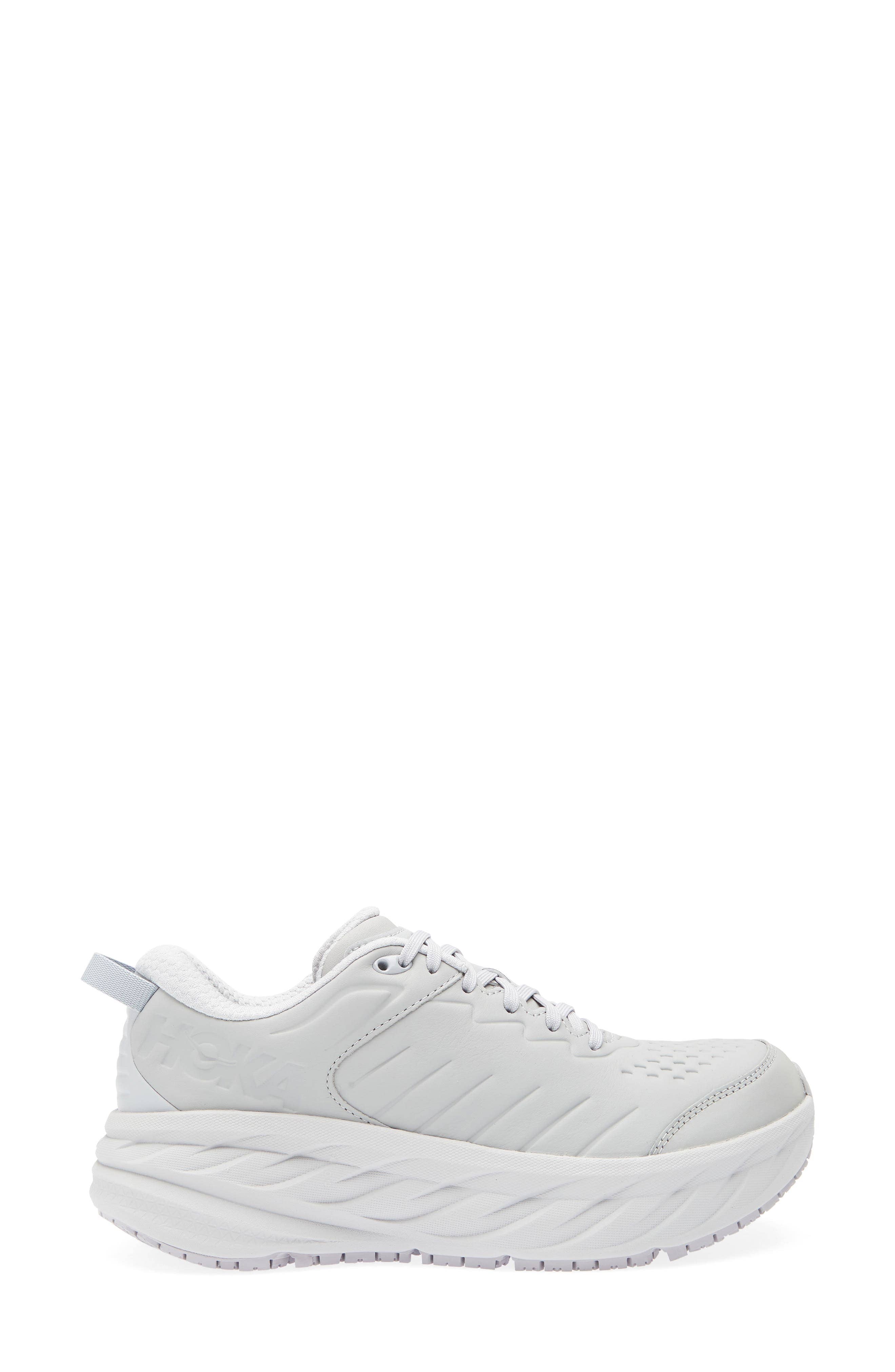 Hoka Bondi SR Sneaker Gray Full Size Run New