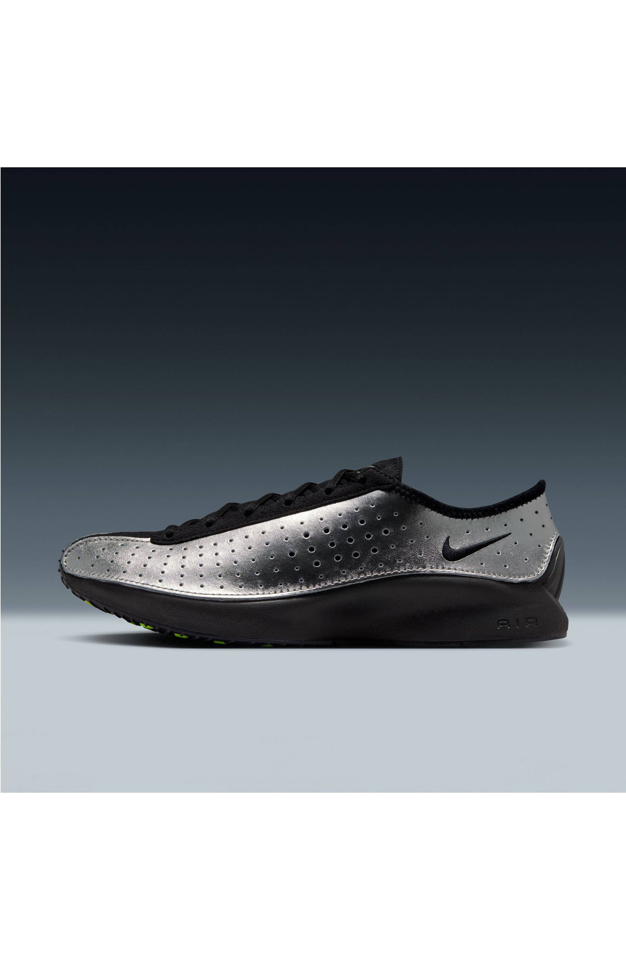Nike Air Superfly Sneaker Silver Full Size Run New