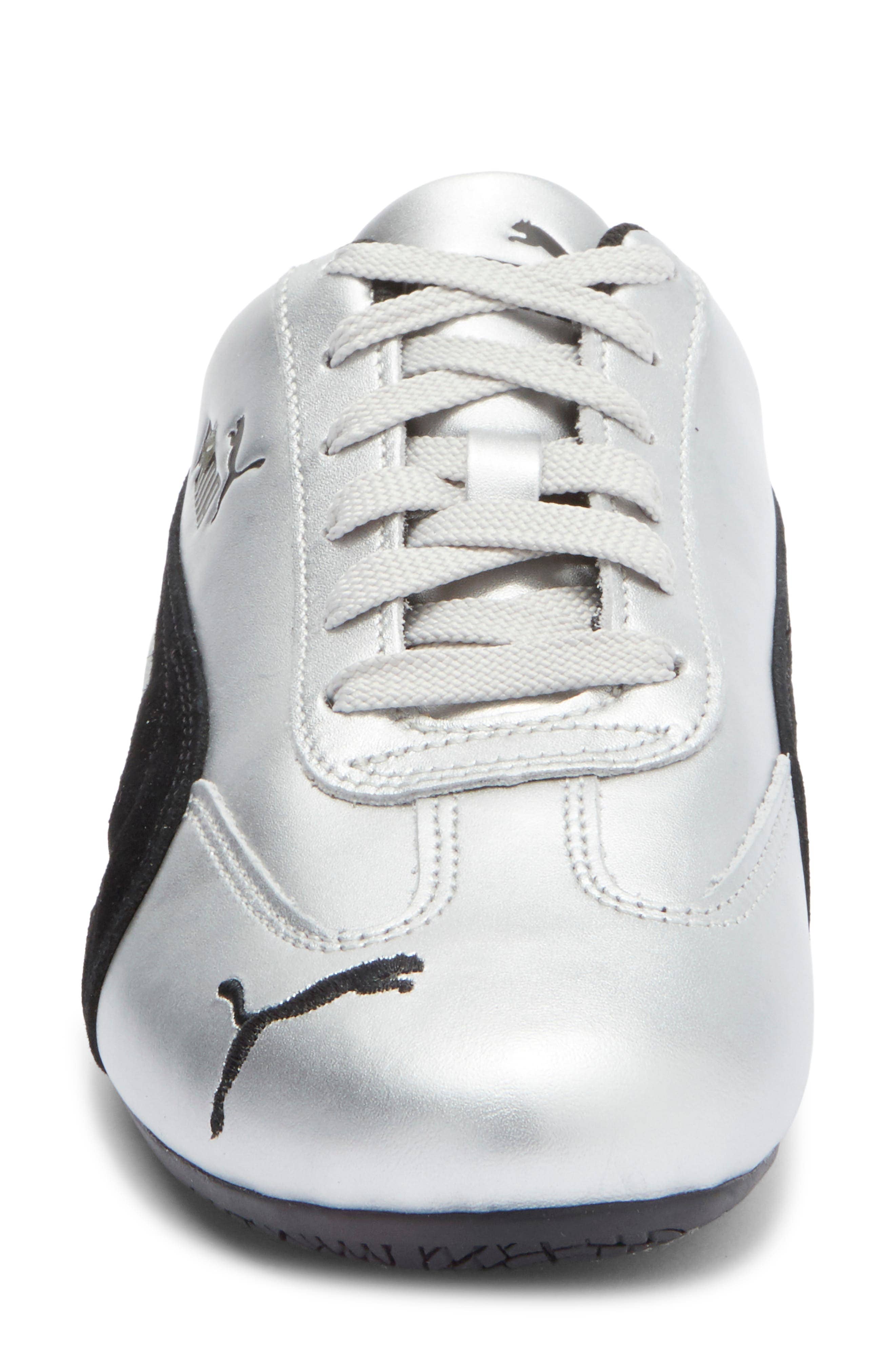 Puma SPEEDCAT METALLIC Sneaker Silver 6.5 New