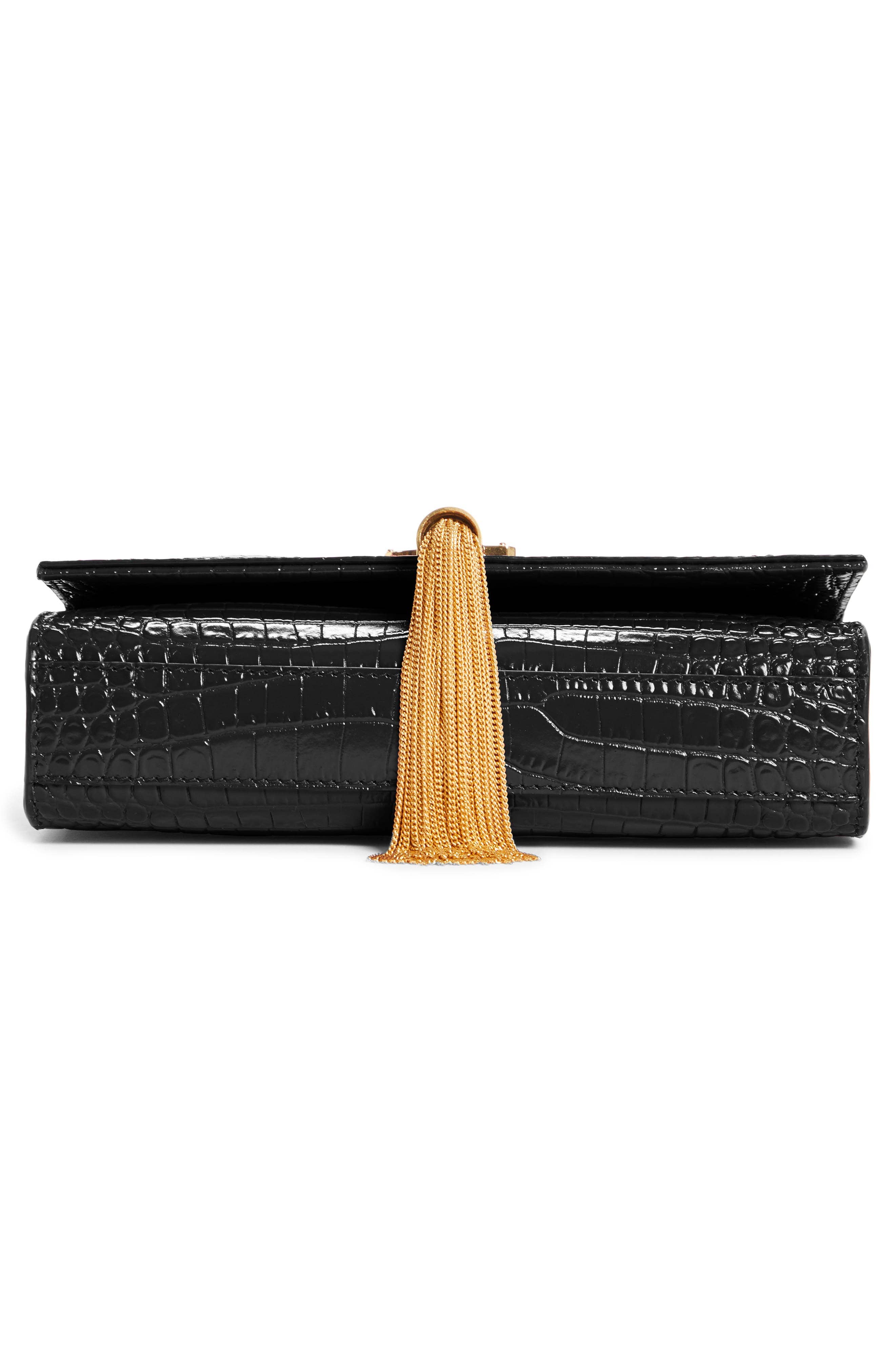Saint Laurent Kate Shoulder Bag Women's bags Small Black Unspecified Gold New