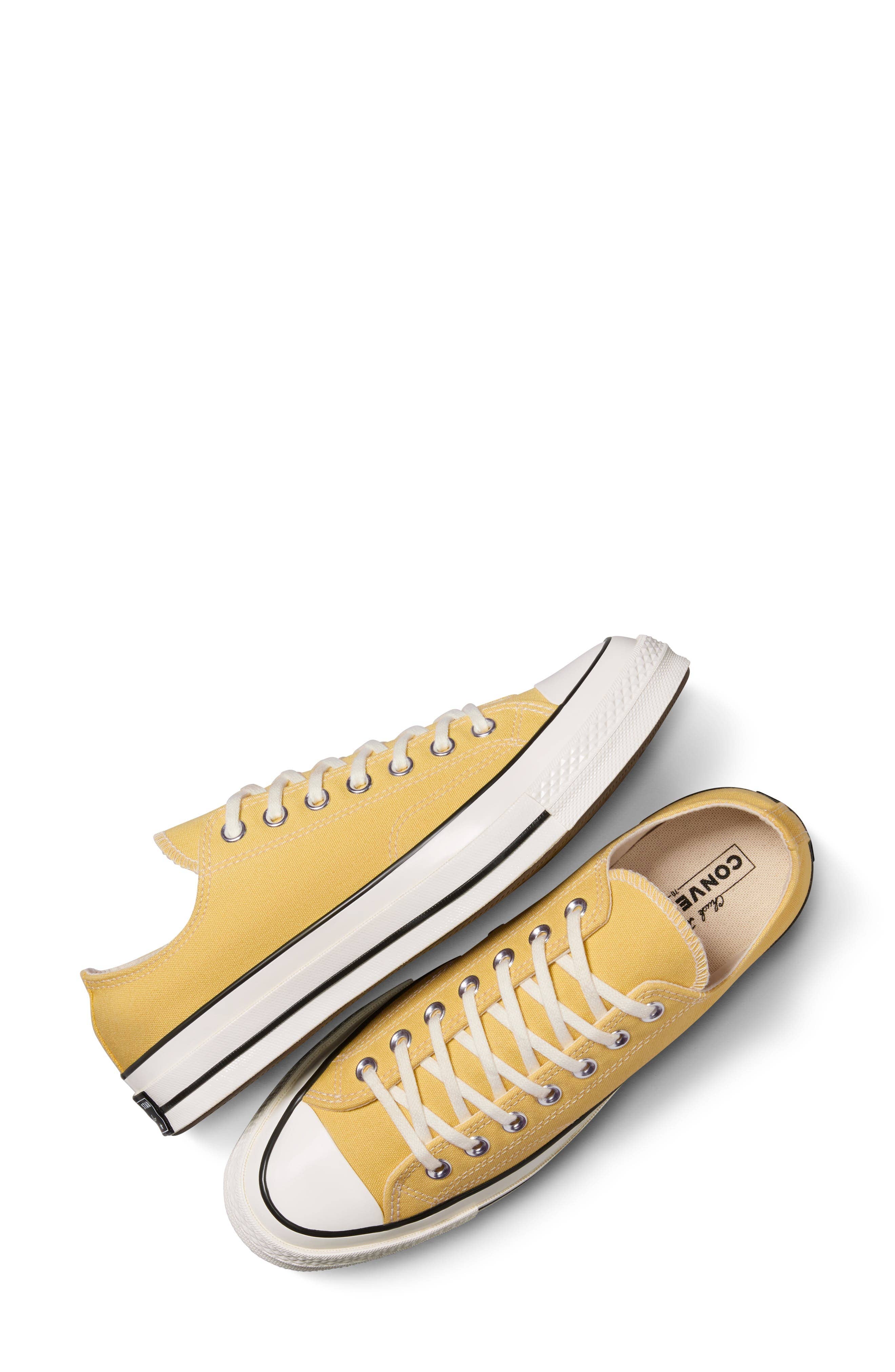 Converse Chuck Taylor All Star Low Sneaker Yellow Full Size Run New