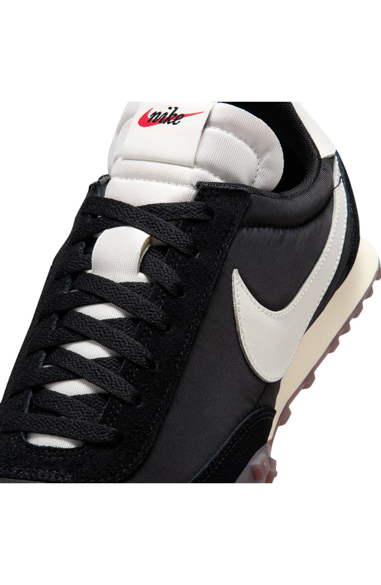 Nike Waffle Racer Sneaker Black 9.5 New