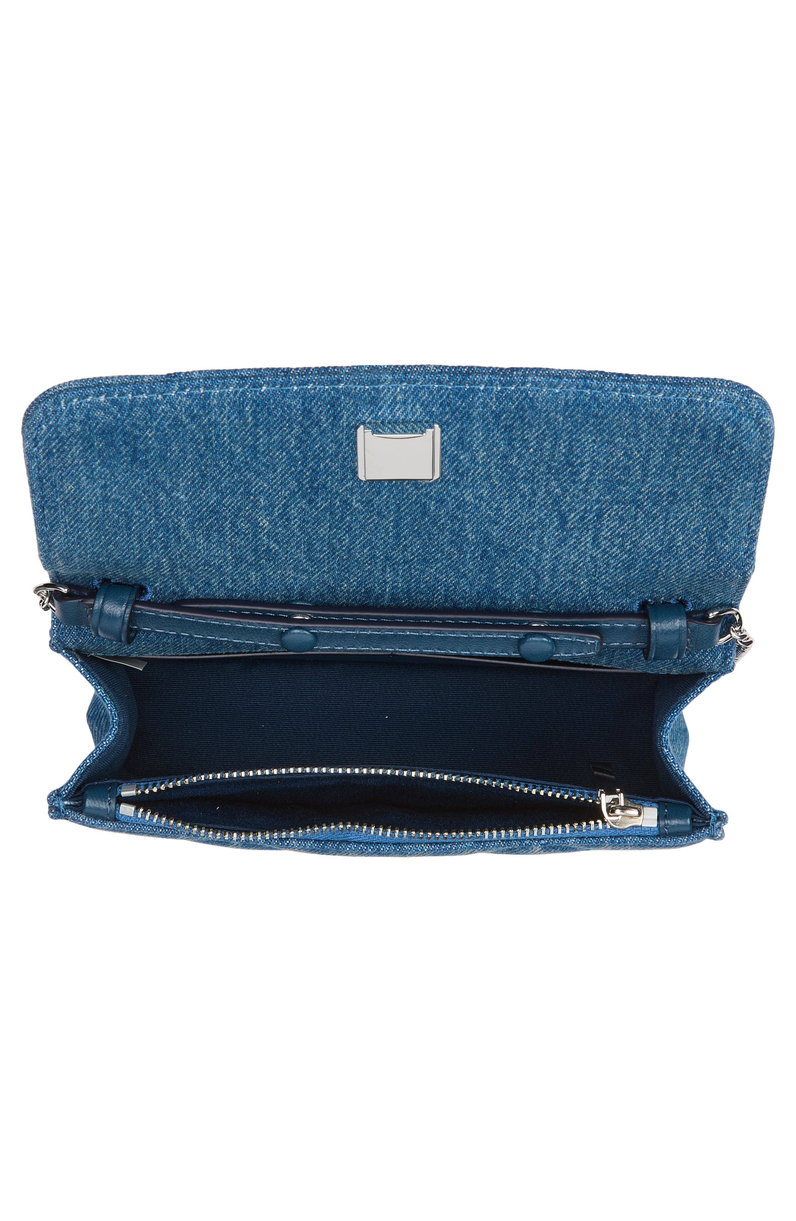 Tory Burch Kira Tote Women's bags Mini Blue Meridian Denim New