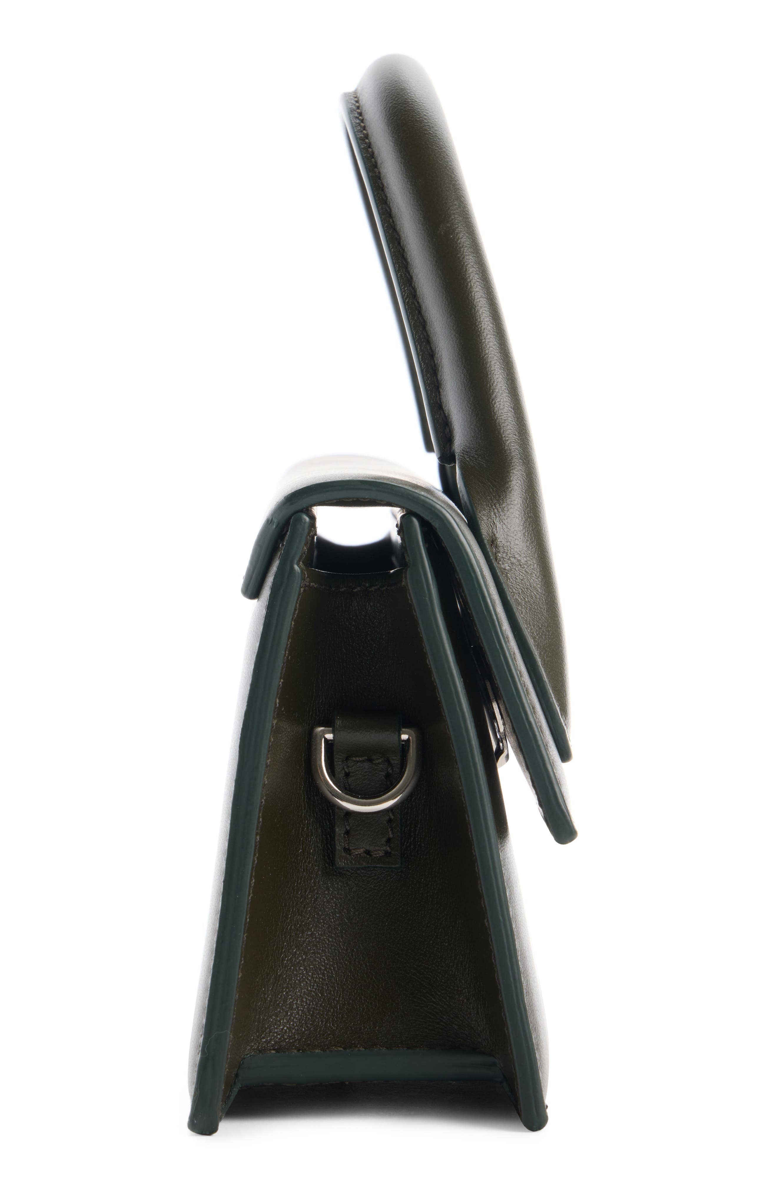 Jacquemus Le Bambino Long Women's bags Black Leather New