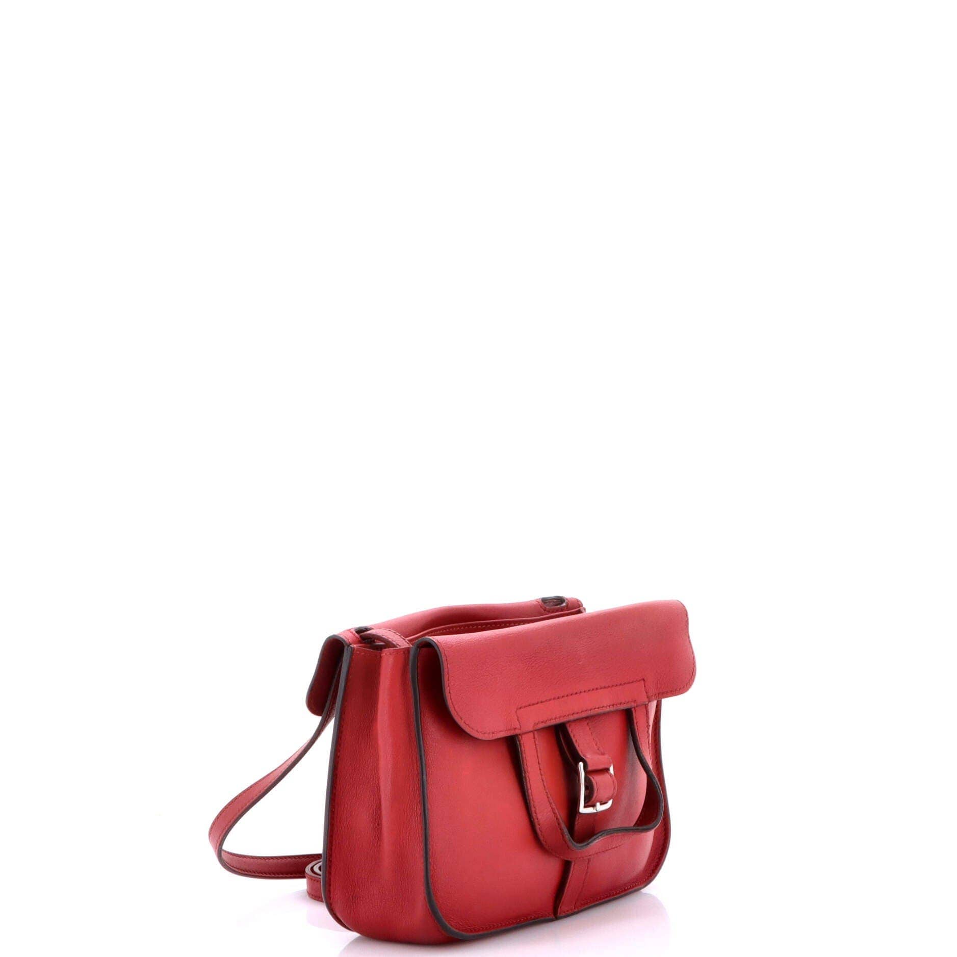 Hermès Halzan Shoulder Bag Women's bags Unspecified Bleu Nuit Clemence Palladium New