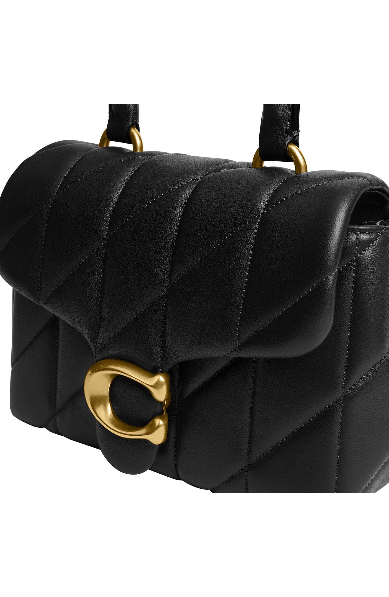 Coach Tabby Top Handle Women's bags Unspecified Quilted Leather New