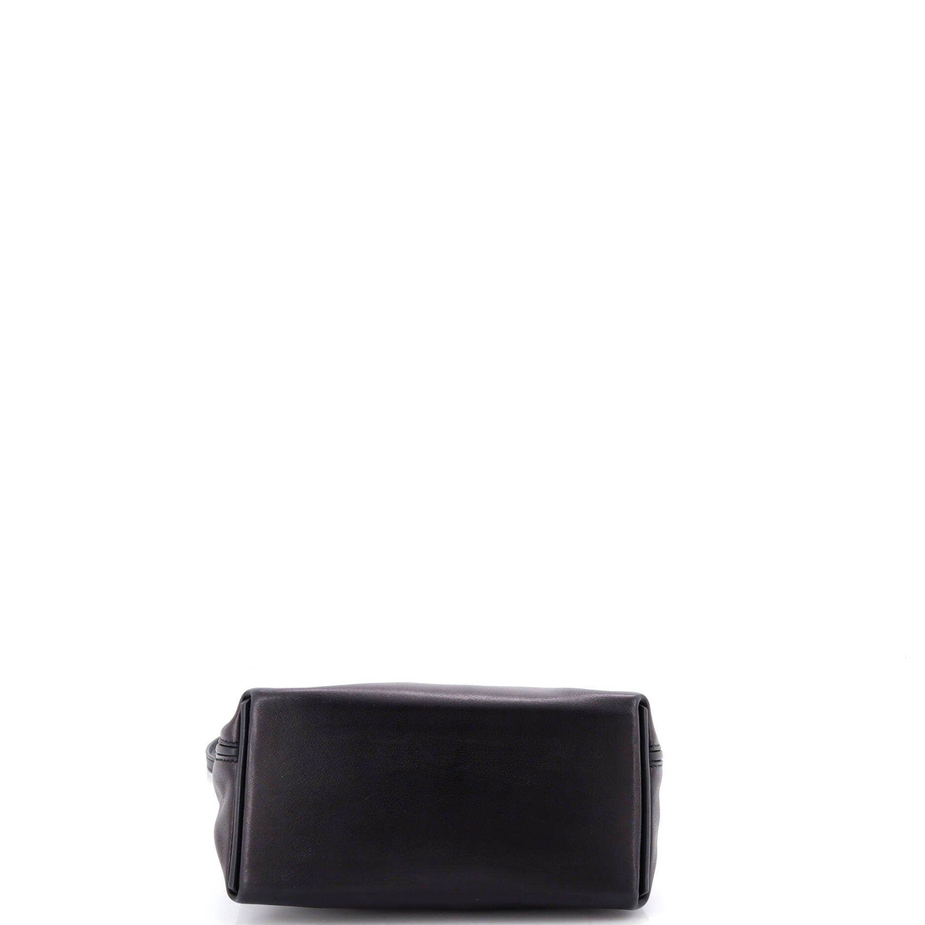 Hermès 24/24 Top Handle Women's bags Unspecified Black Togo & Swift Palladium New