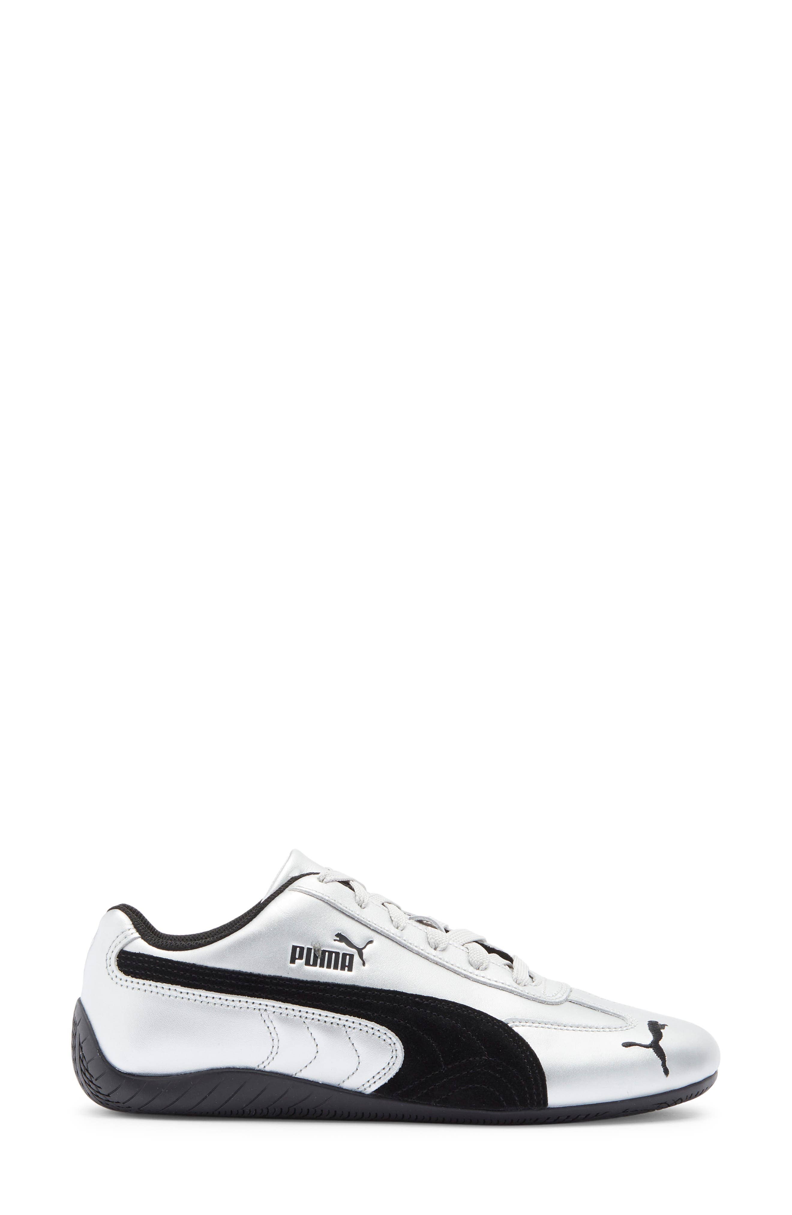 Puma SPEEDCAT METALLIC Sneaker Silver 6.5 New