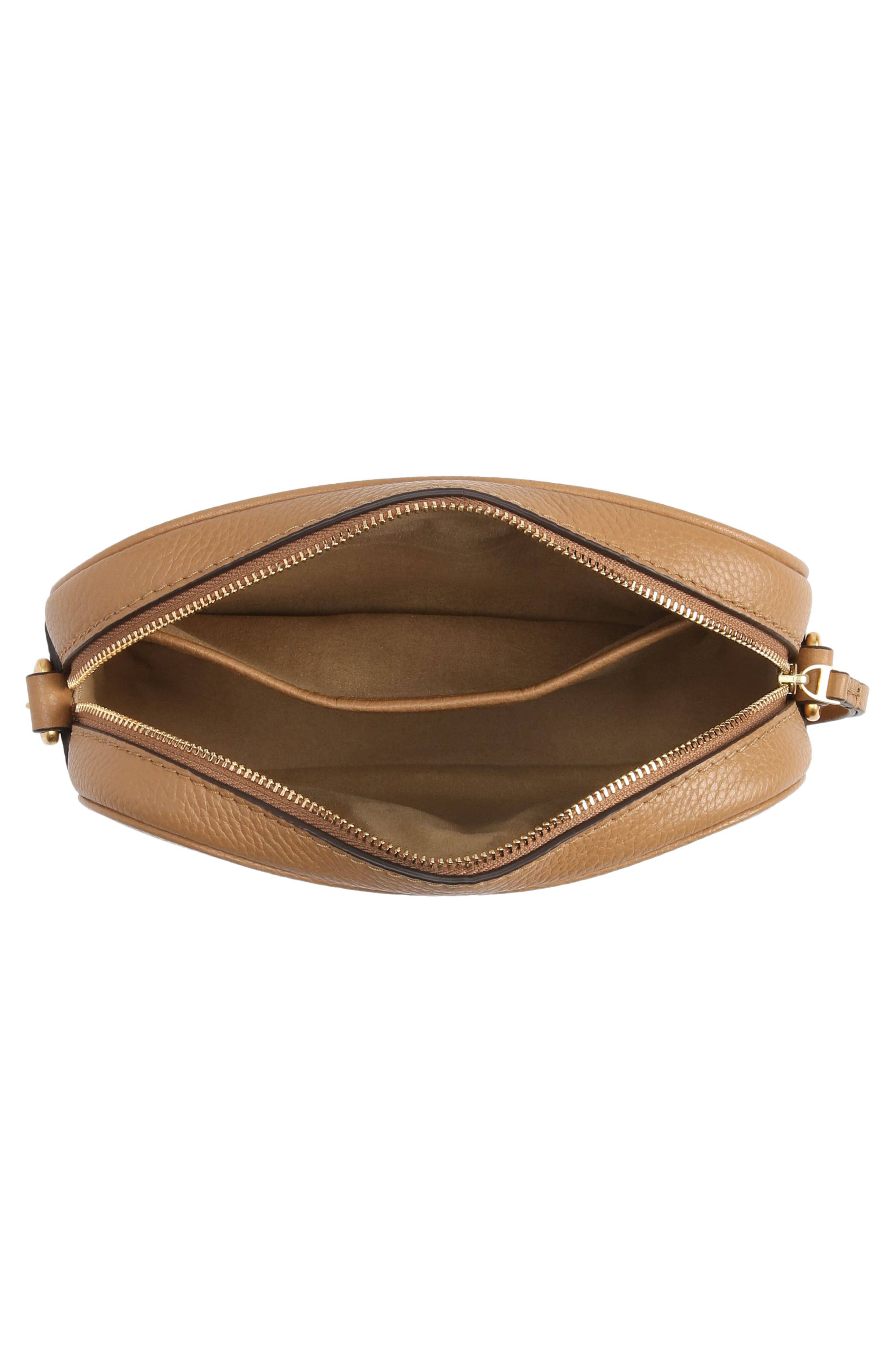 Tory Burch McGraw Crossbody Women's bags Tiramisu Leather New