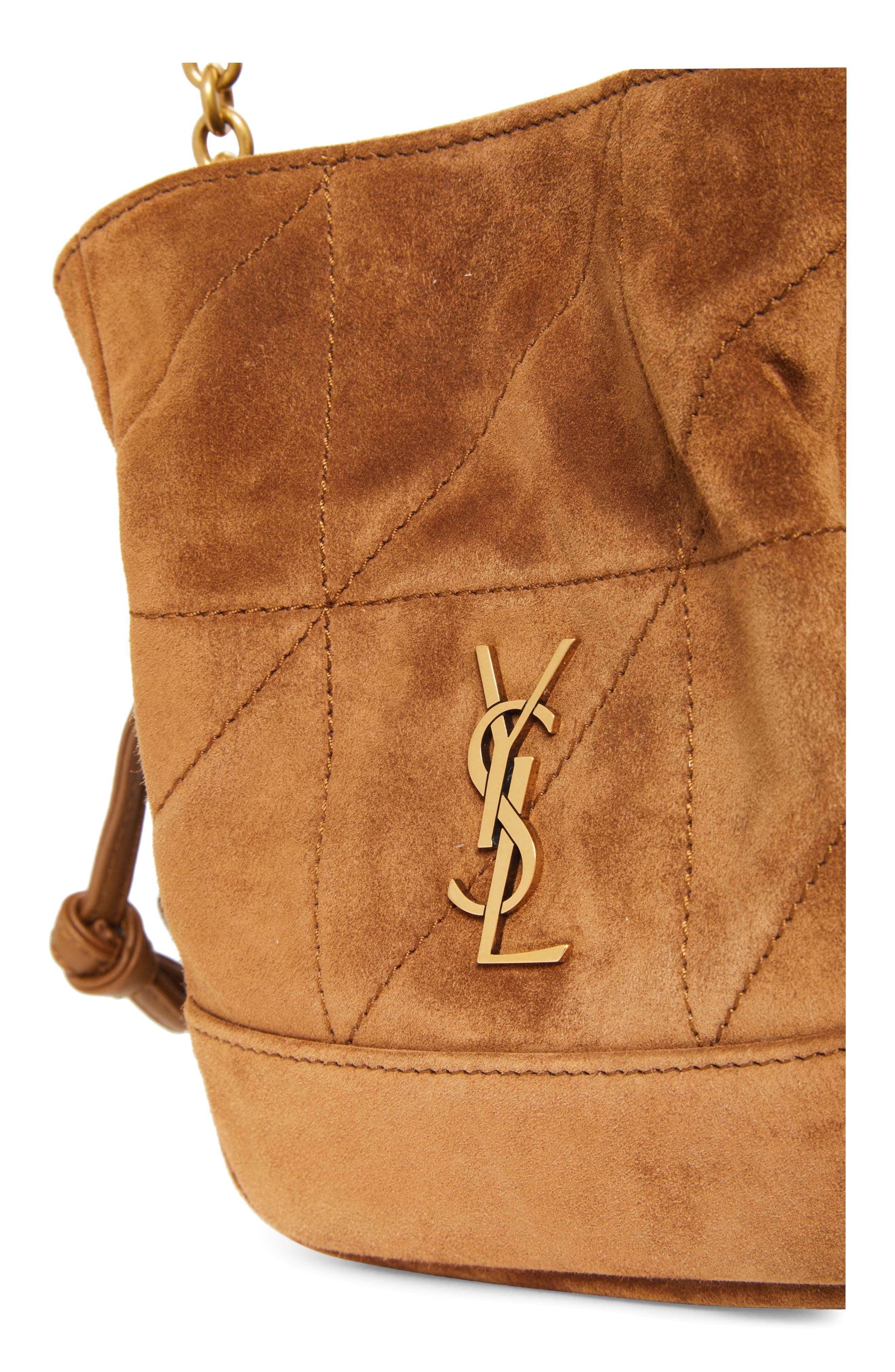 Saint Laurent Jamie Shoulder Bag Women's bags Medium Unspecified Shearling Gold New