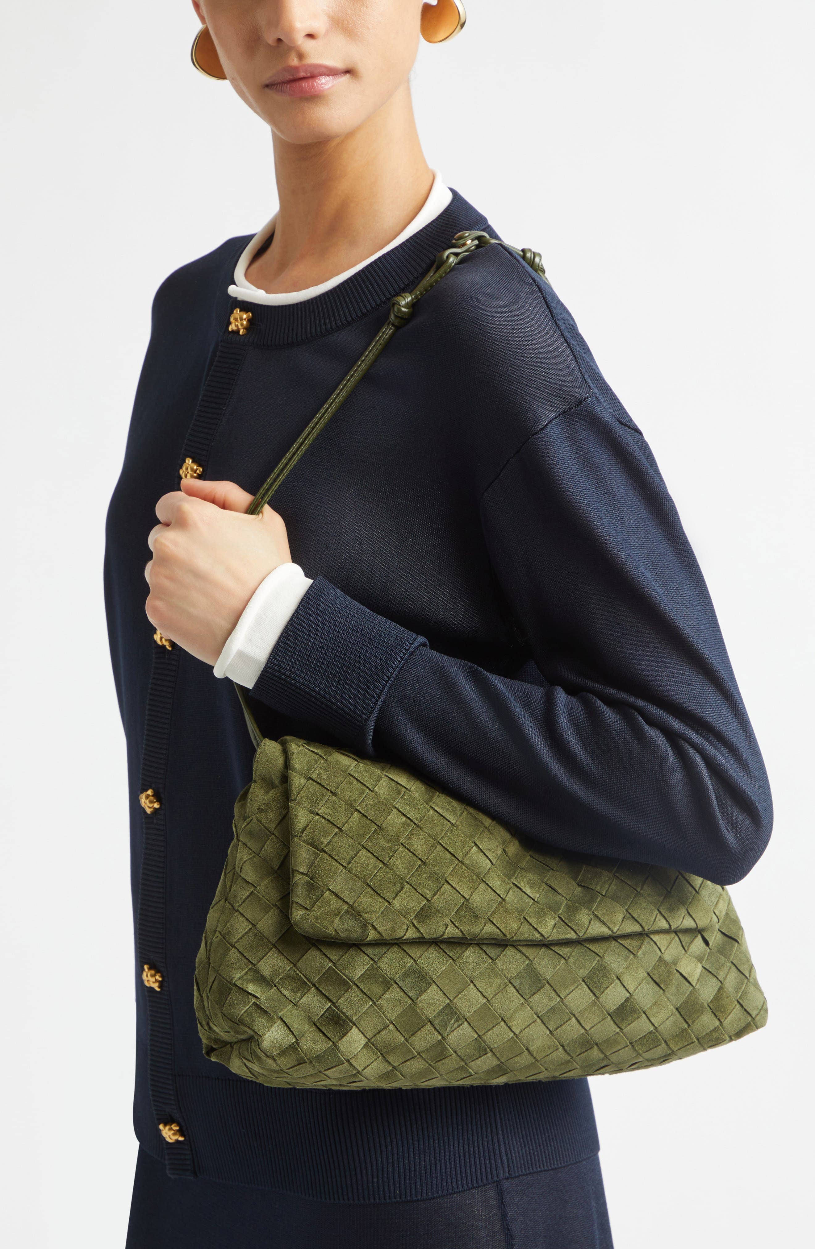 Bottega Veneta Giorno Shoulder Bag Women's bags Unspecified Intrecciato New