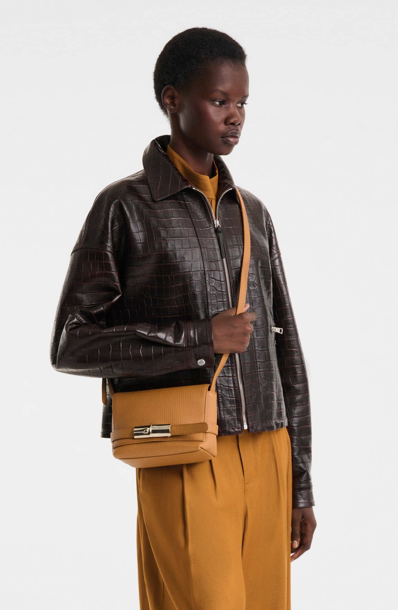 Longchamp Flow Tote Women's bags Caramel New