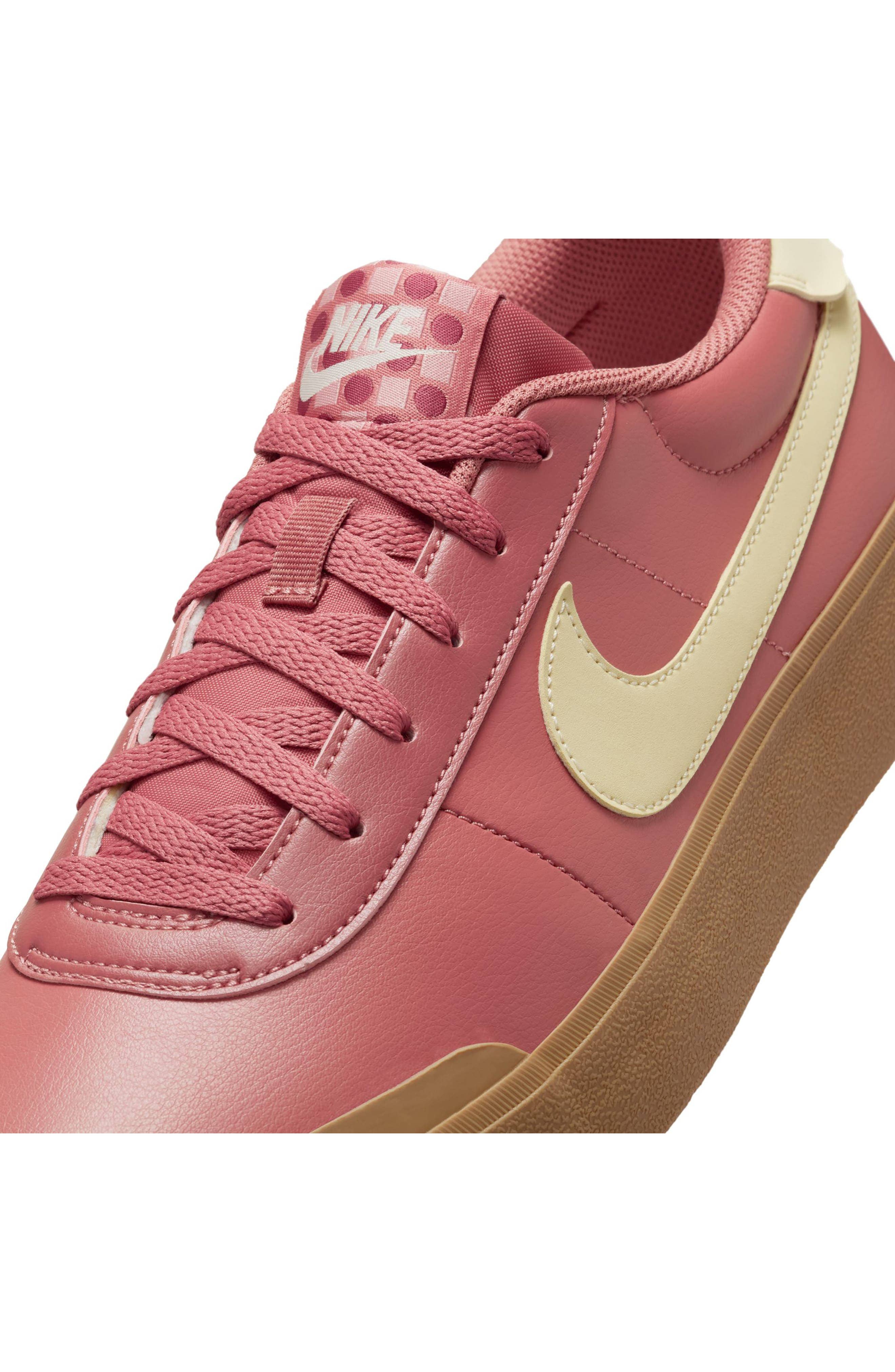 Nike Court Shot Sneaker Pink Full Size Run New