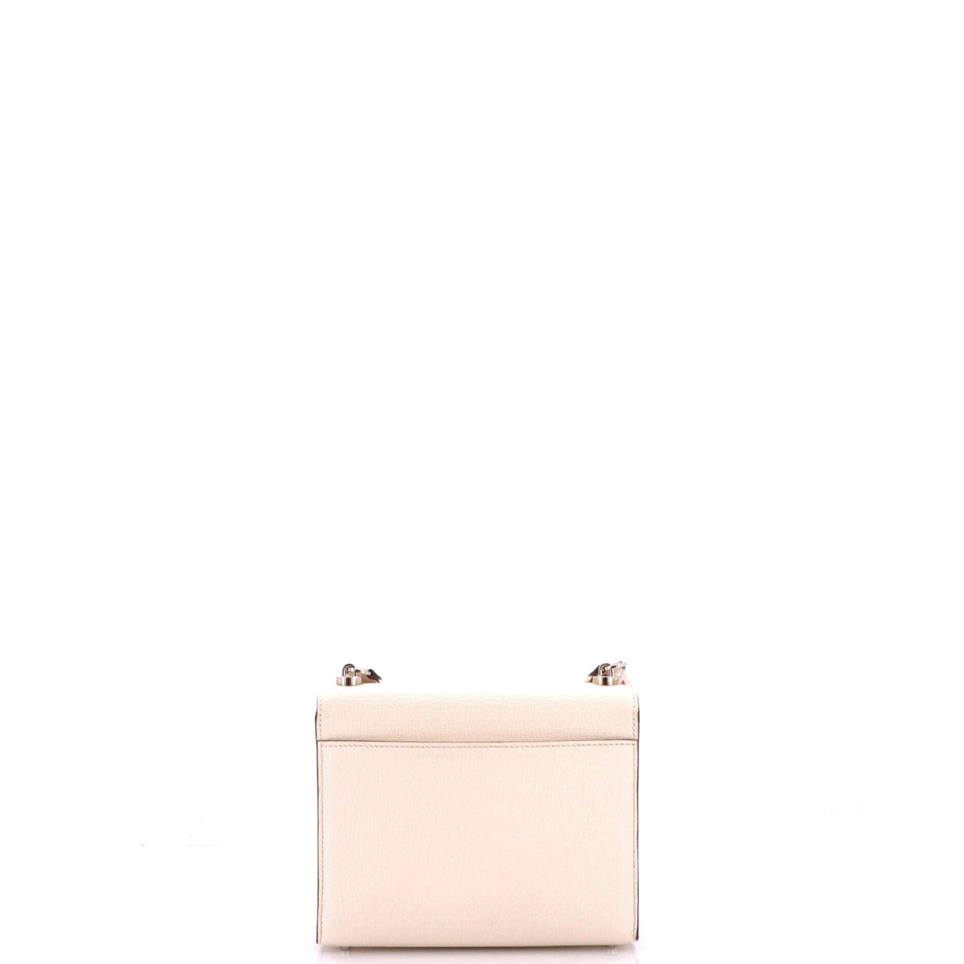 Hermès Verrou Women's bags Mini Blue Chevre (Chevre Mysore) Unspecified New