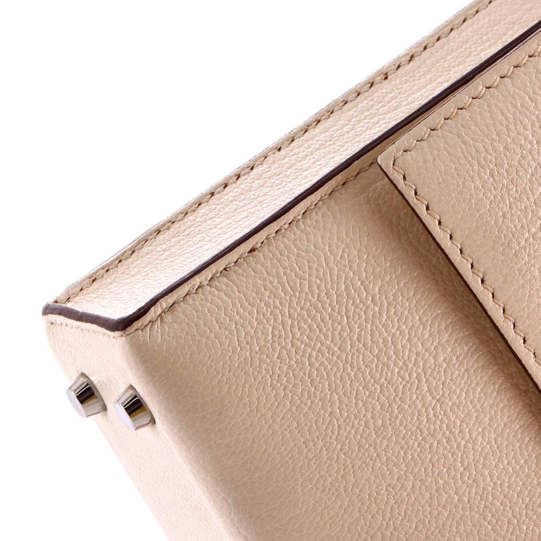 Hermès Verrou Women's bags Mini Blue Chevre (Chevre Mysore) Unspecified New