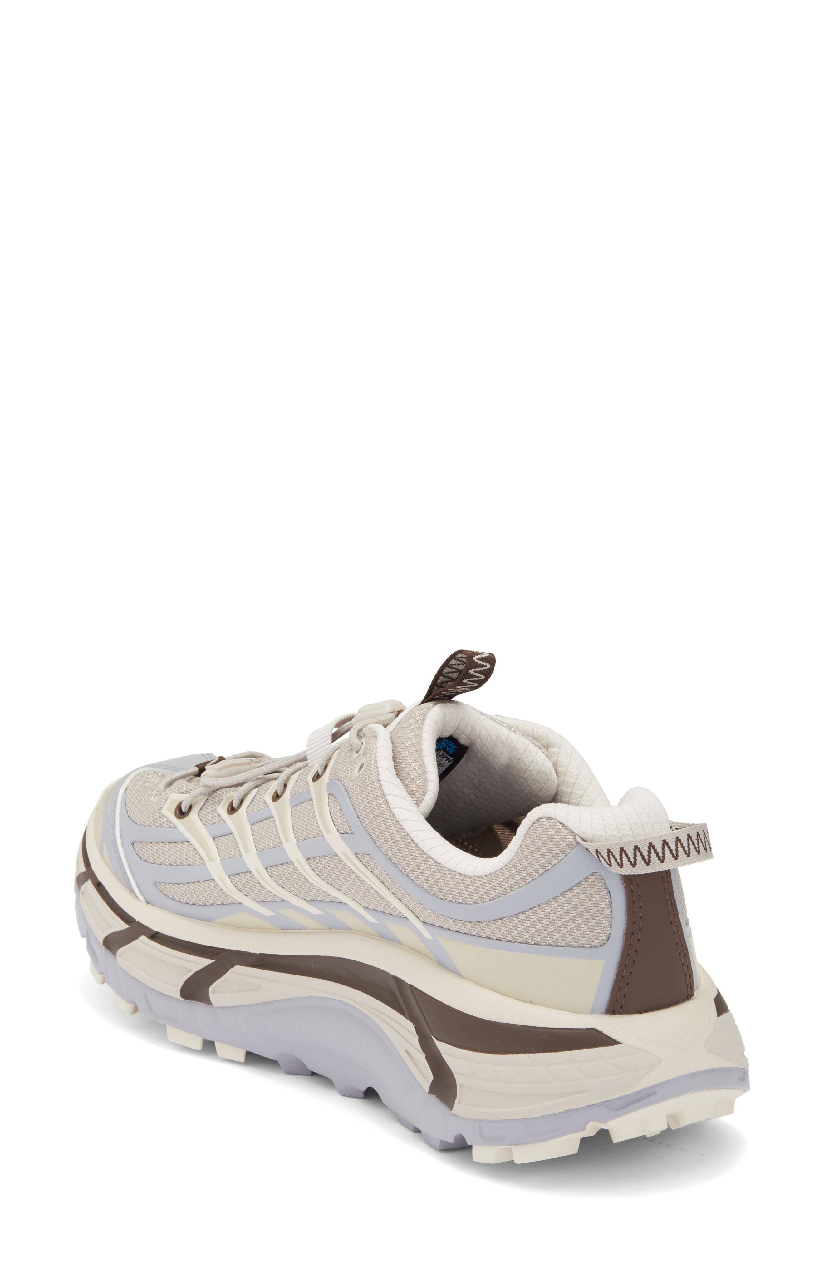 Hoka Mafate Three2 Wordmark Sneaker White 10.5 New