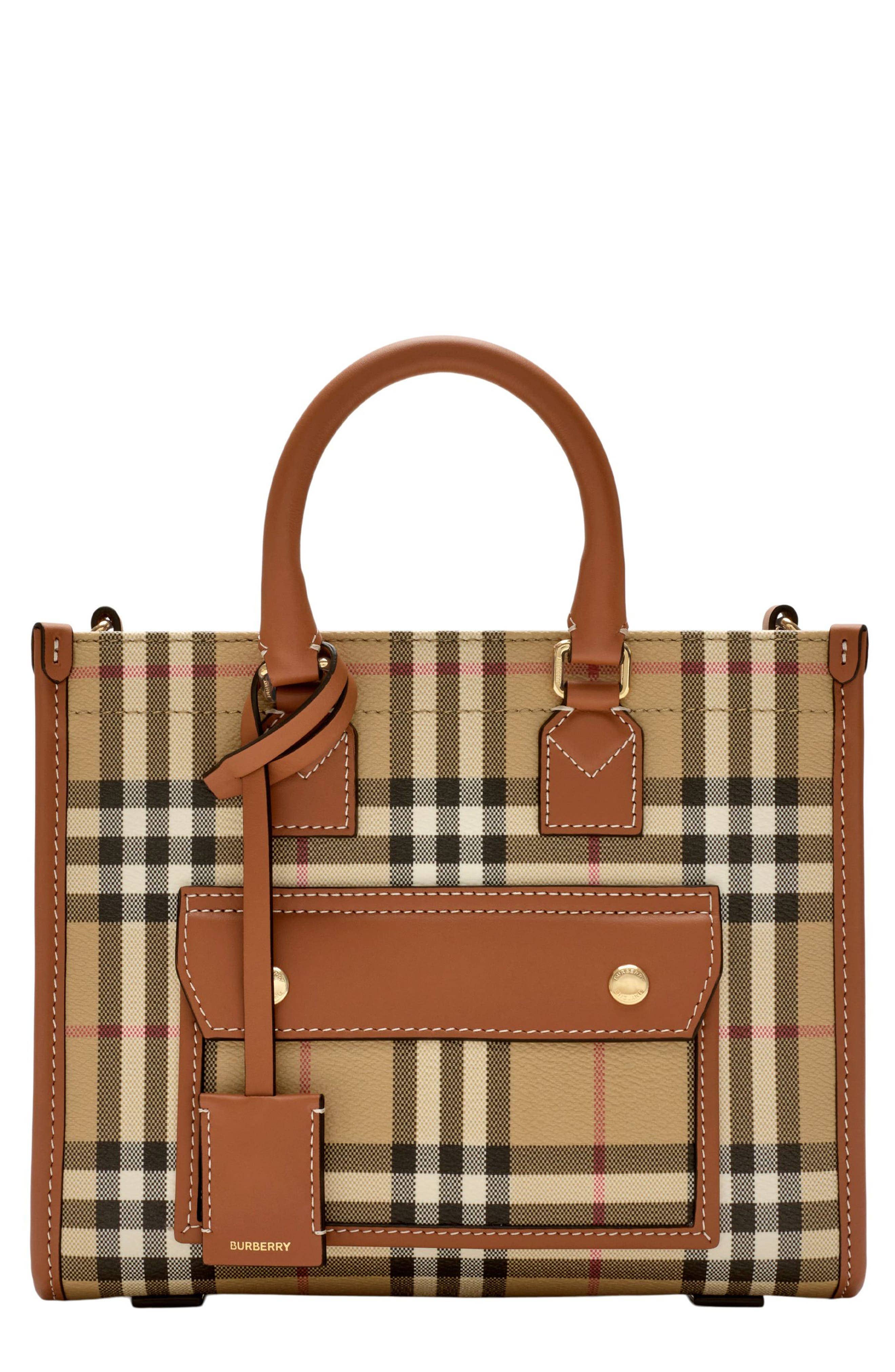 Burberry Freya Tote Women's bags Mini Unspecified Canvas New