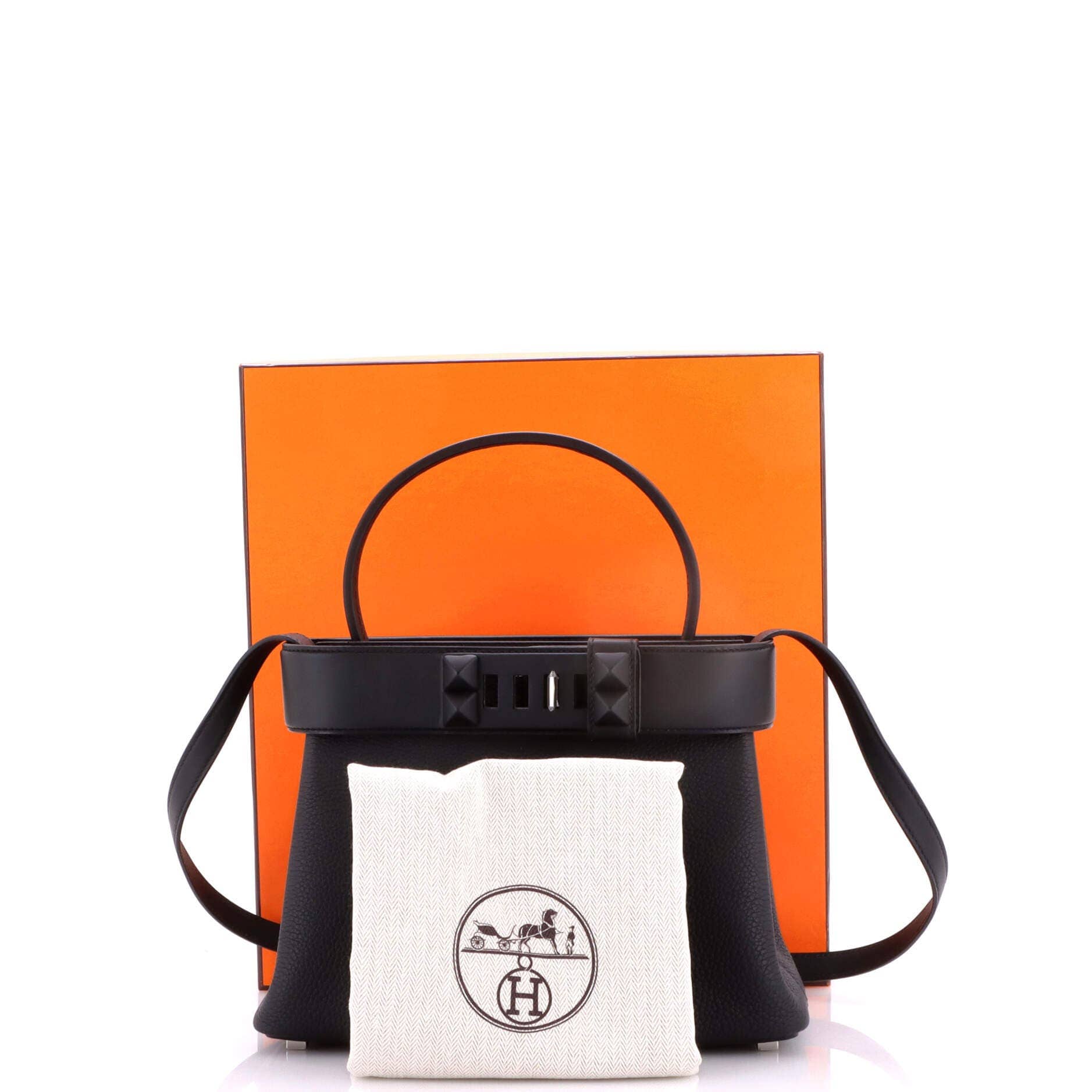 Hermès Médor Top Handle Women's bags Unspecified Togo Palladium New