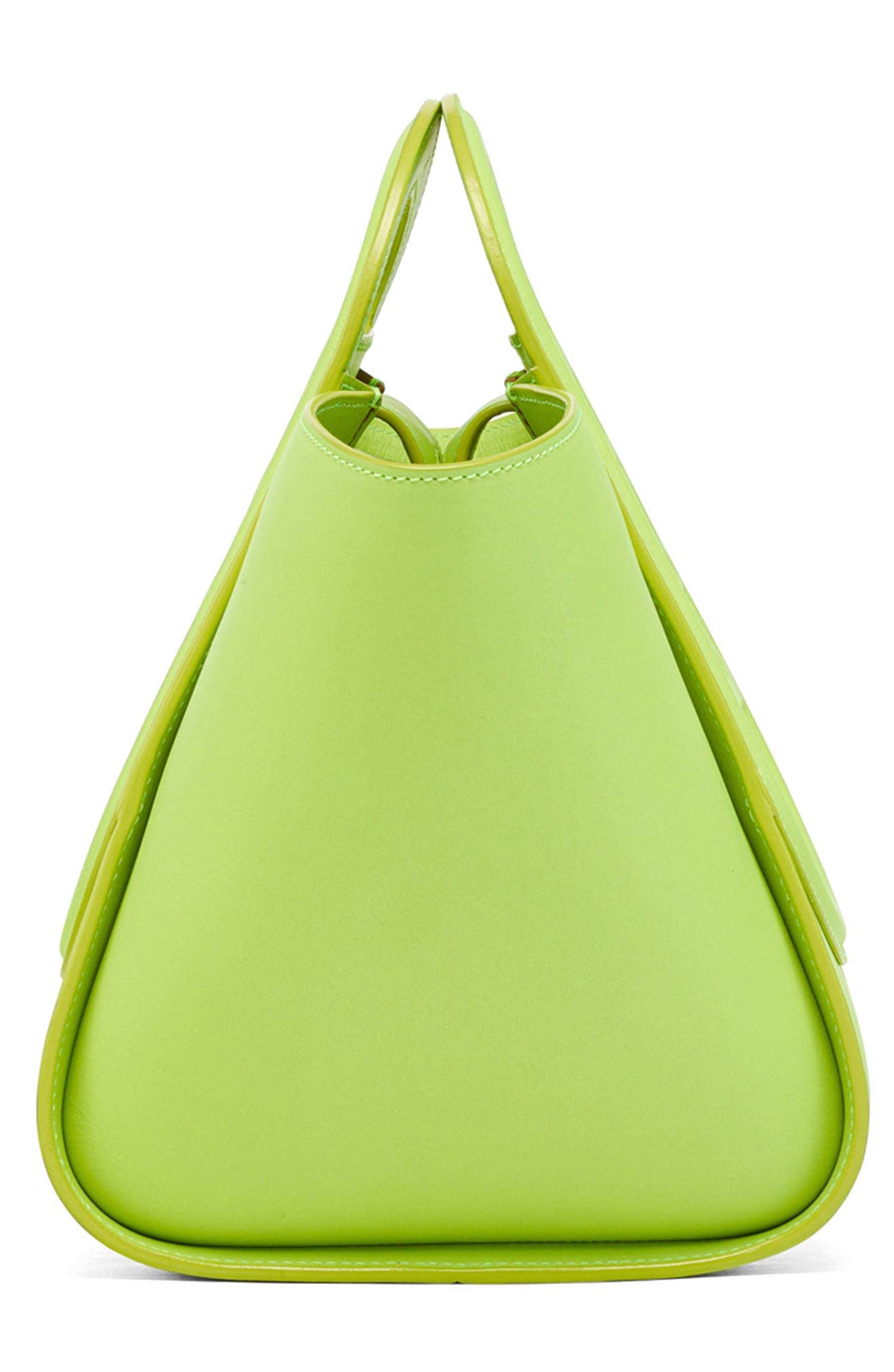 MCM Mode Travia Tote Women's bags Mini Acid Lime Leather New