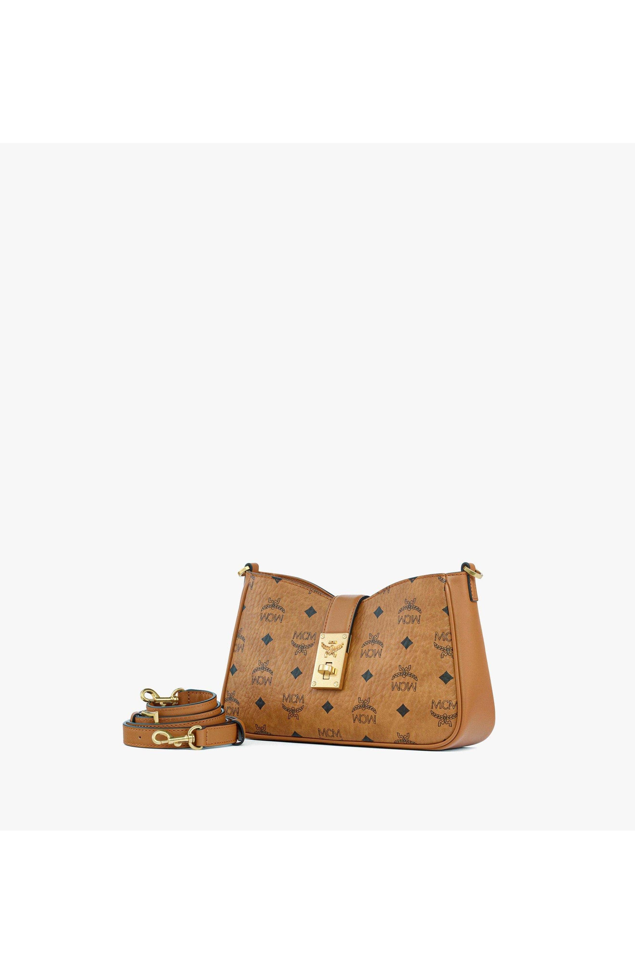 MCM Tracy Shoulder Bag Women's bags One Size Cognac Unspecified New