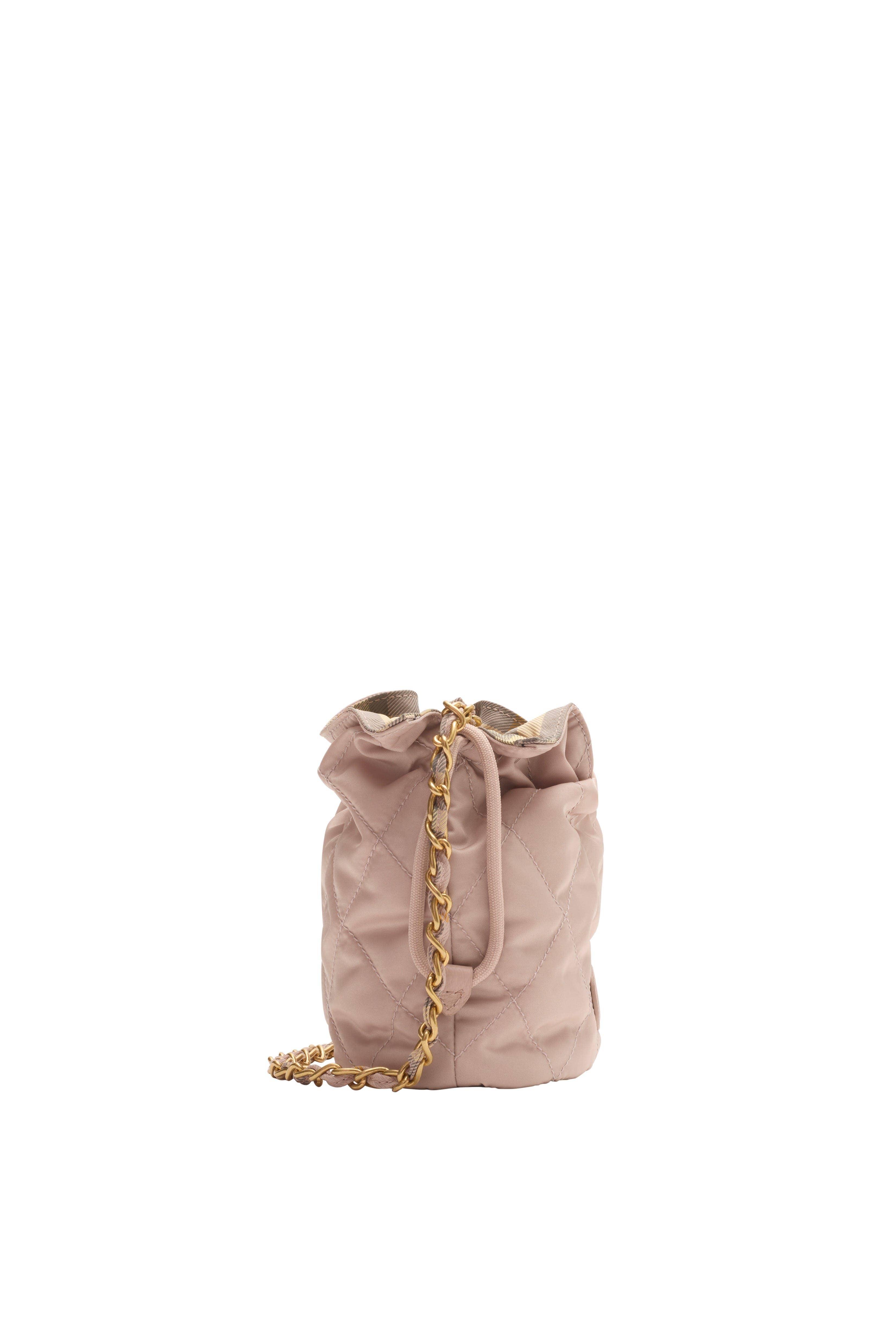 Burberry Horseshoe Pouch Women's bags Unspecified Sand Nylon New