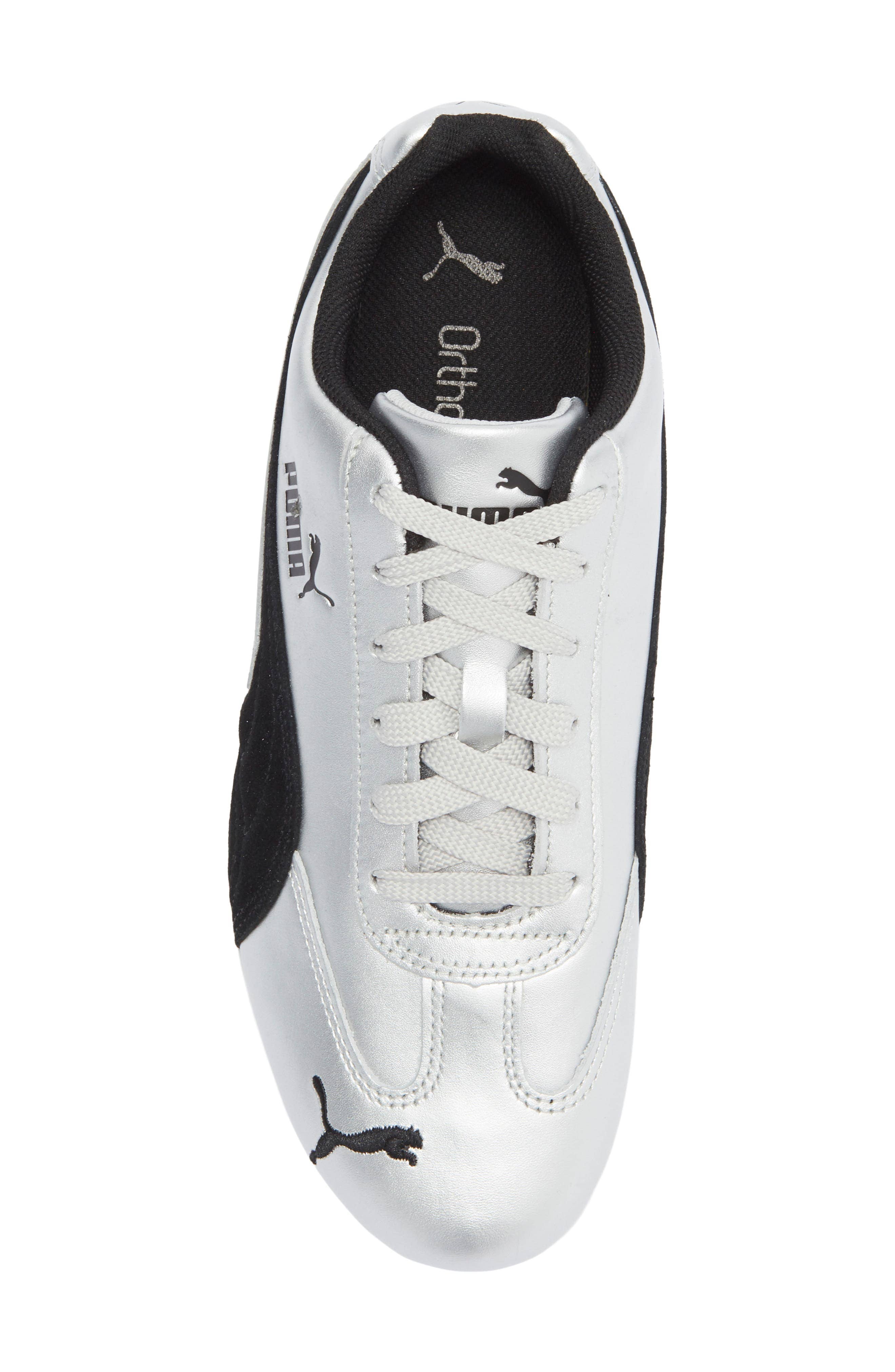 Puma SPEEDCAT METALLIC Sneaker Silver 6.5 New
