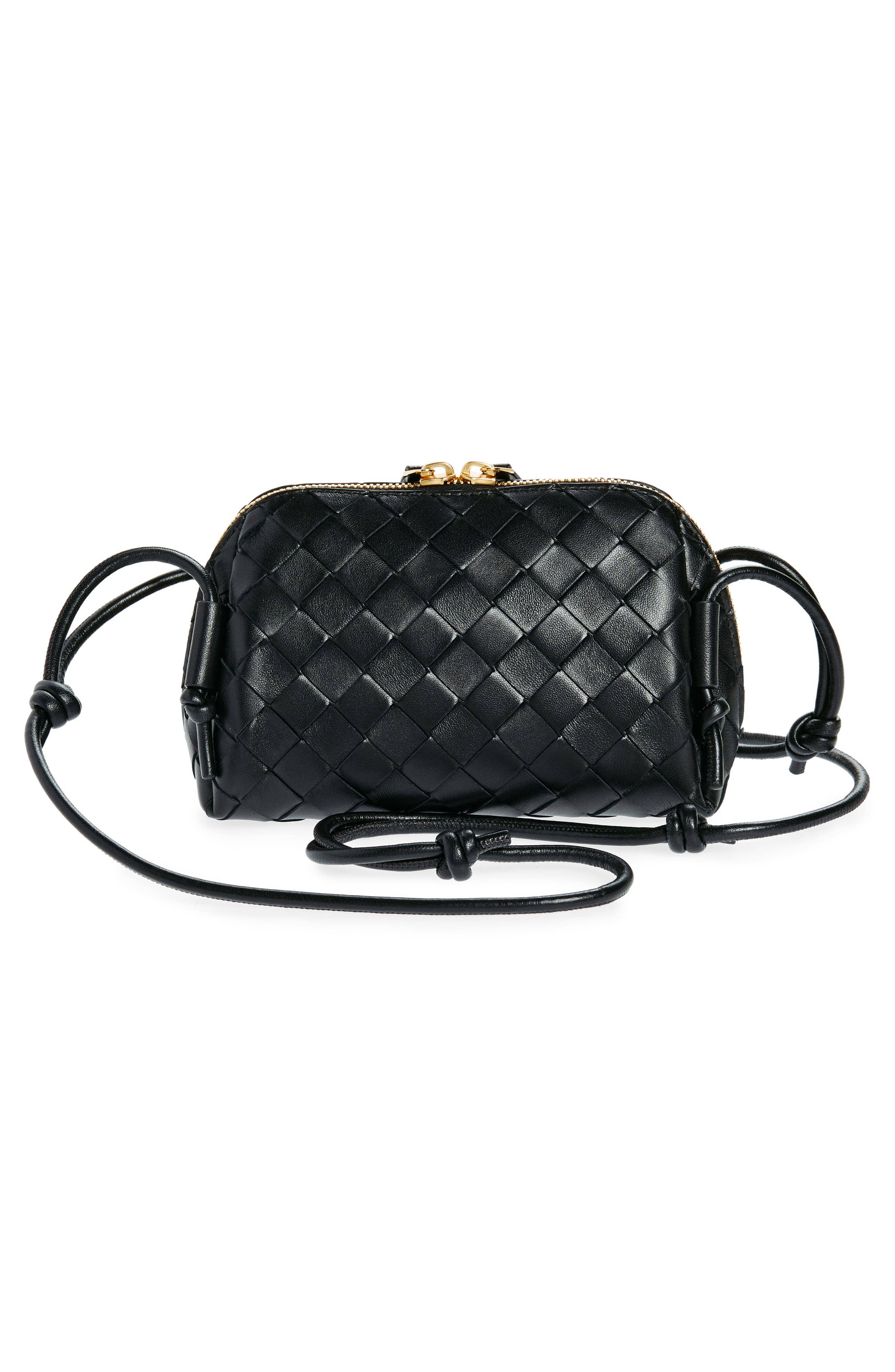 Bottega Veneta Veneta Crossbody Women's bags Unspecified Black Nylon New
