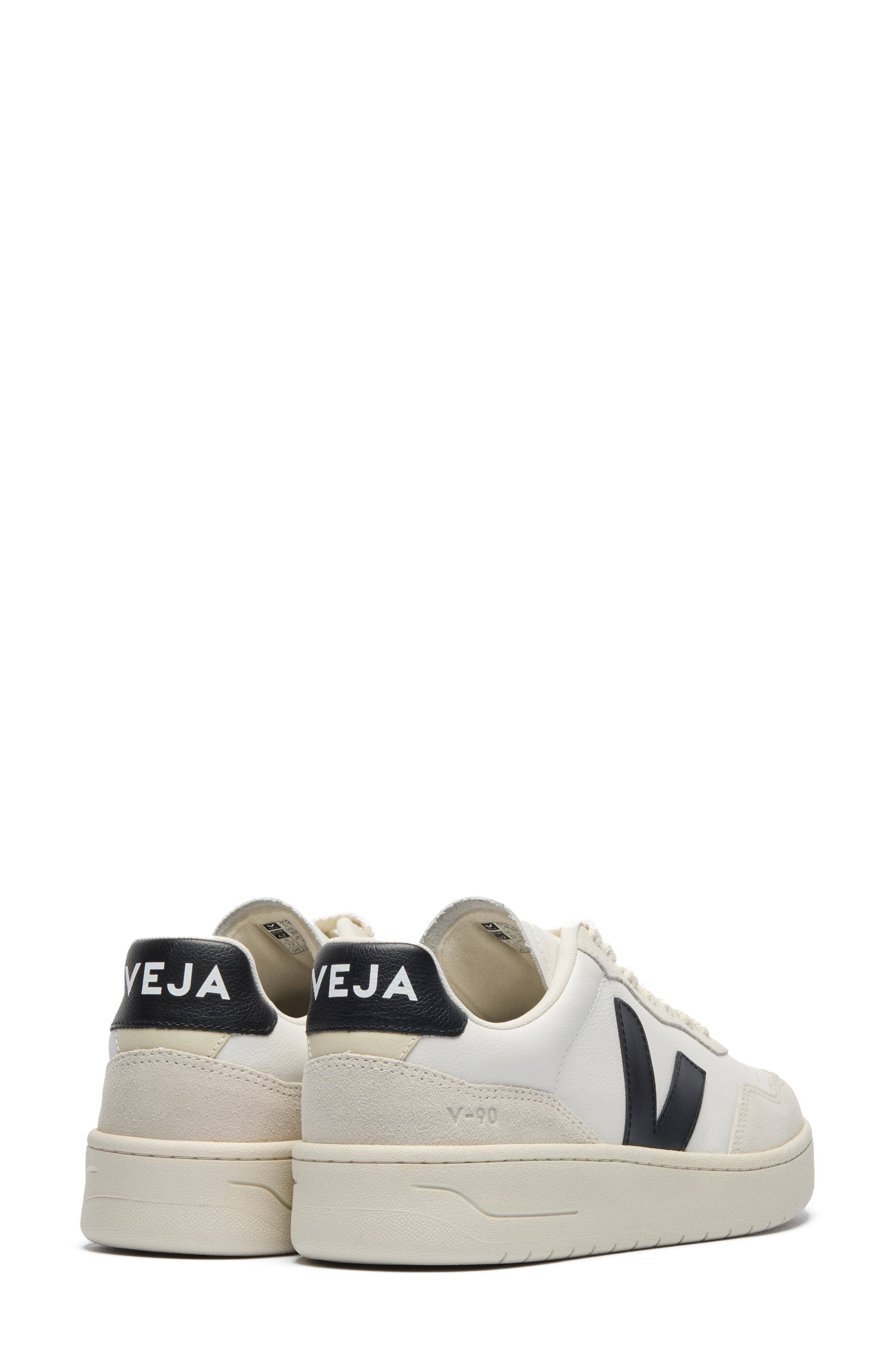 Veja V-90 Leather Sneaker Mix Full Size Run New