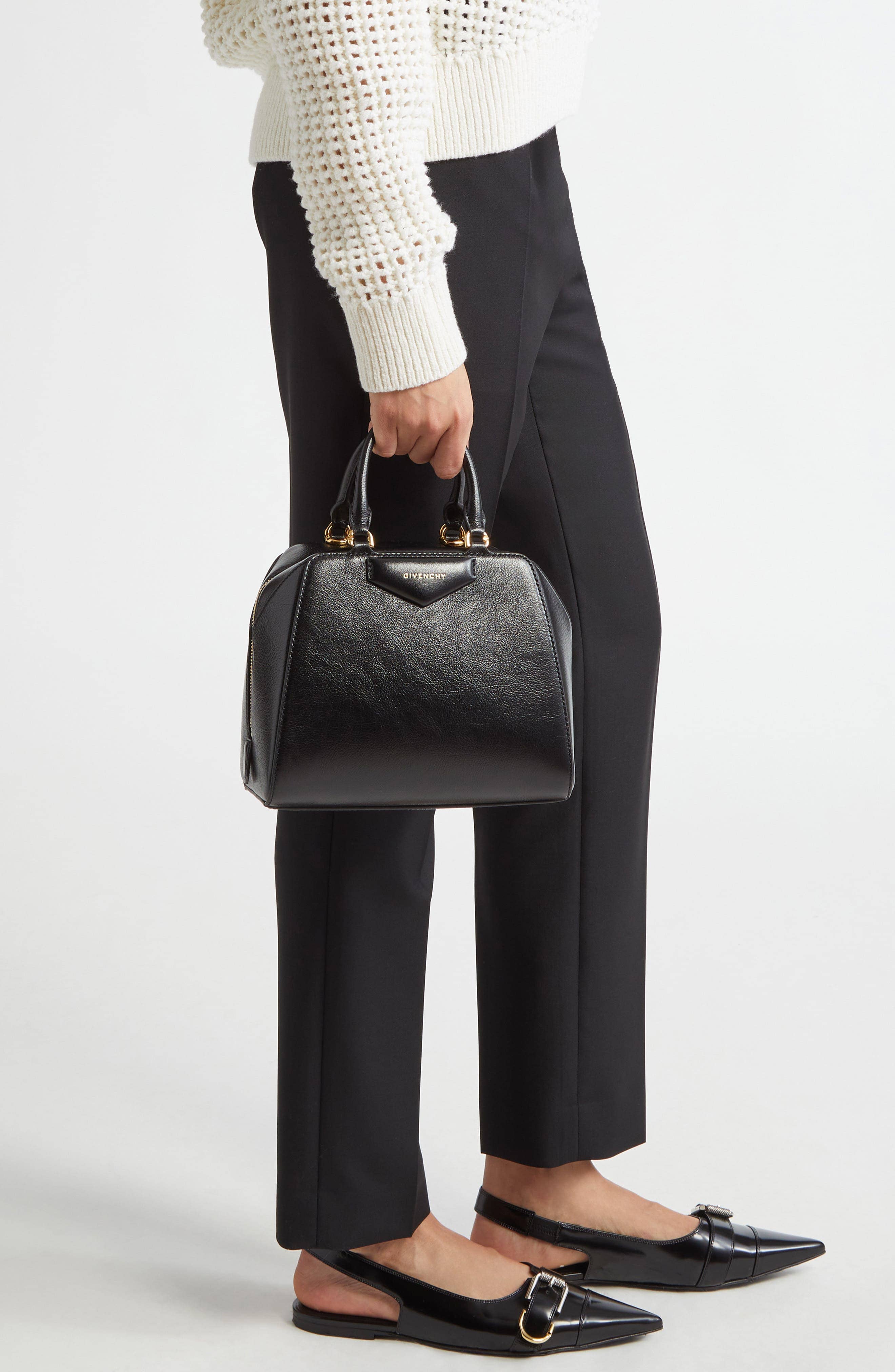 Givenchy Antigona Crossbody Women's bags Unspecified Black Leather New