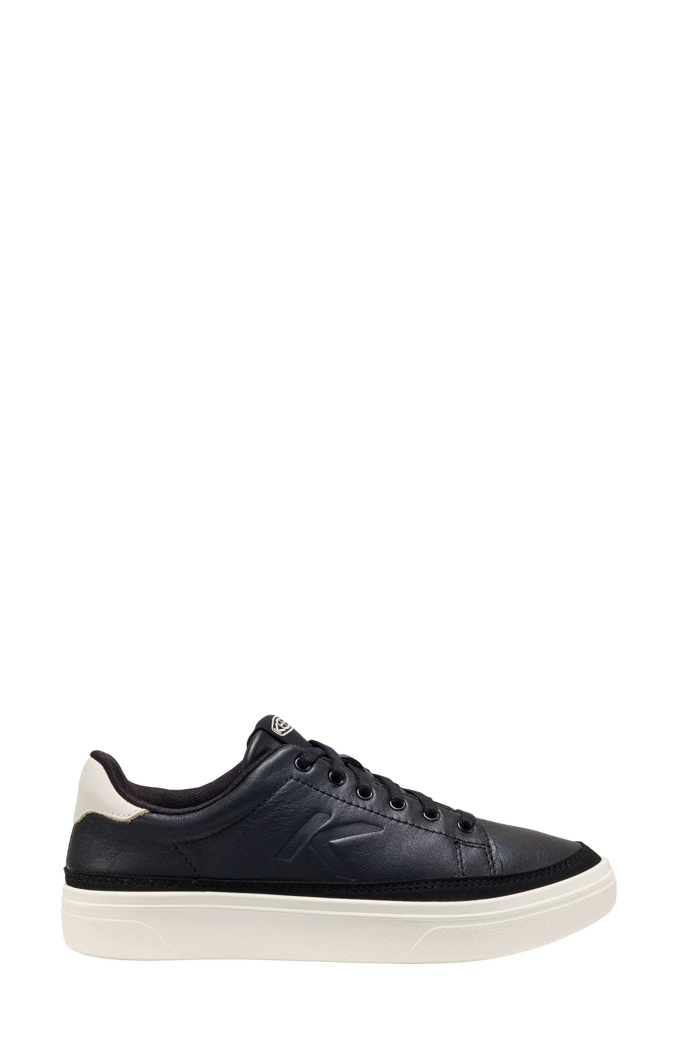Keen KM1 Leather Sneaker Black Full Size Run New