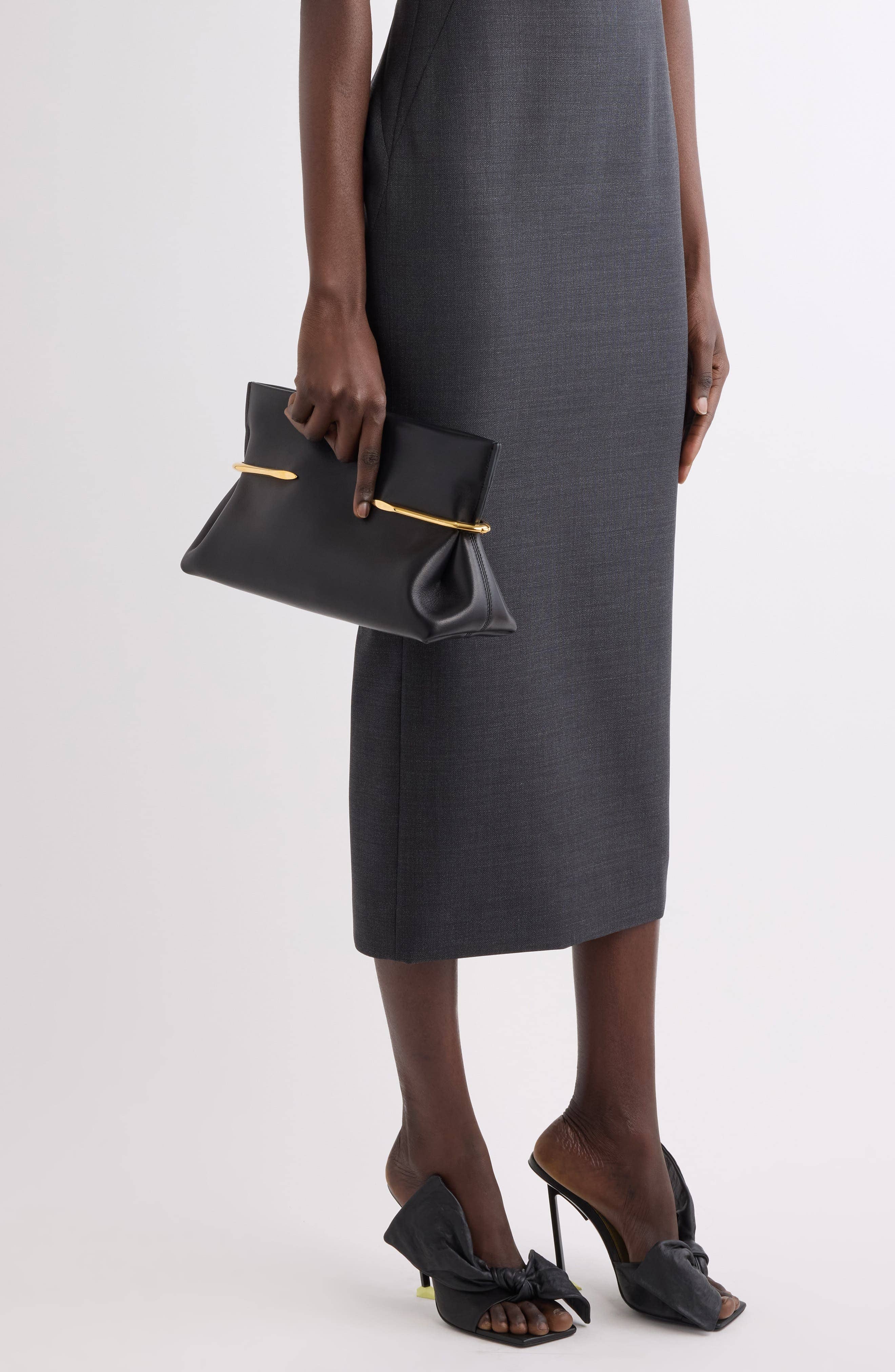 Givenchy Pinch Clutch Women's bags Unspecified Black Leather New