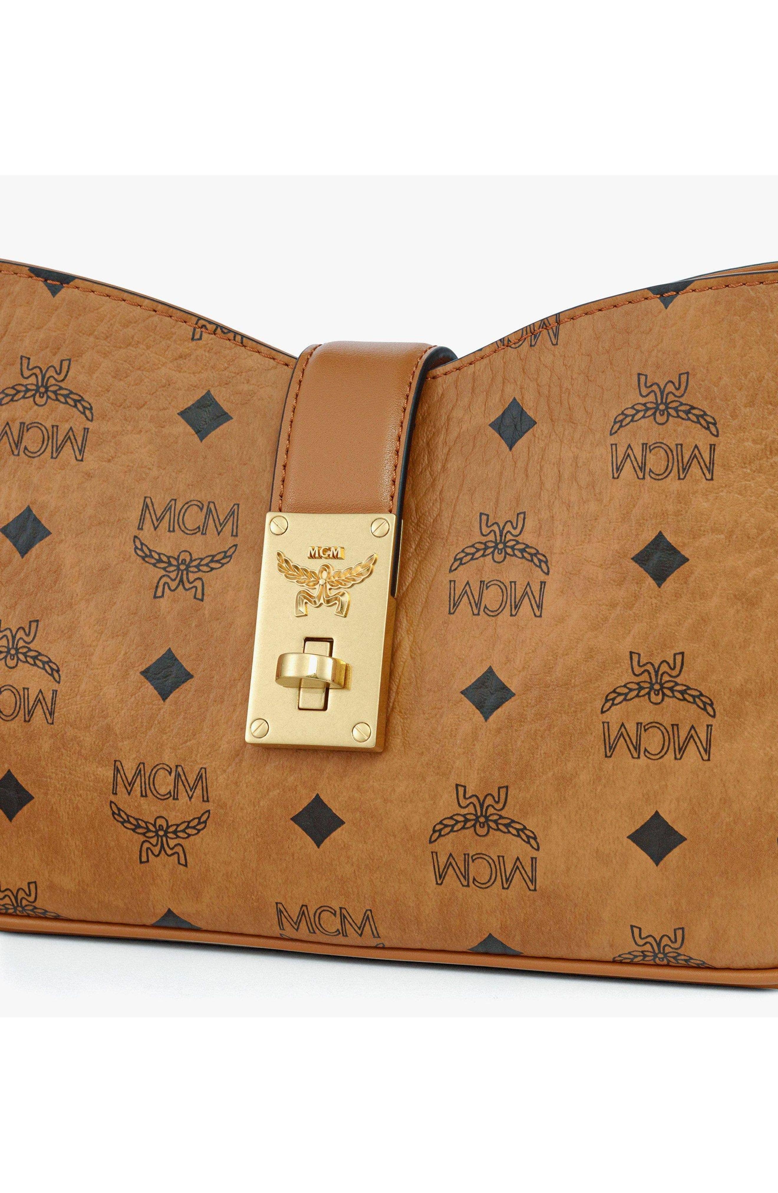 MCM Tracy Shoulder Bag Women's bags One Size Cognac Unspecified New