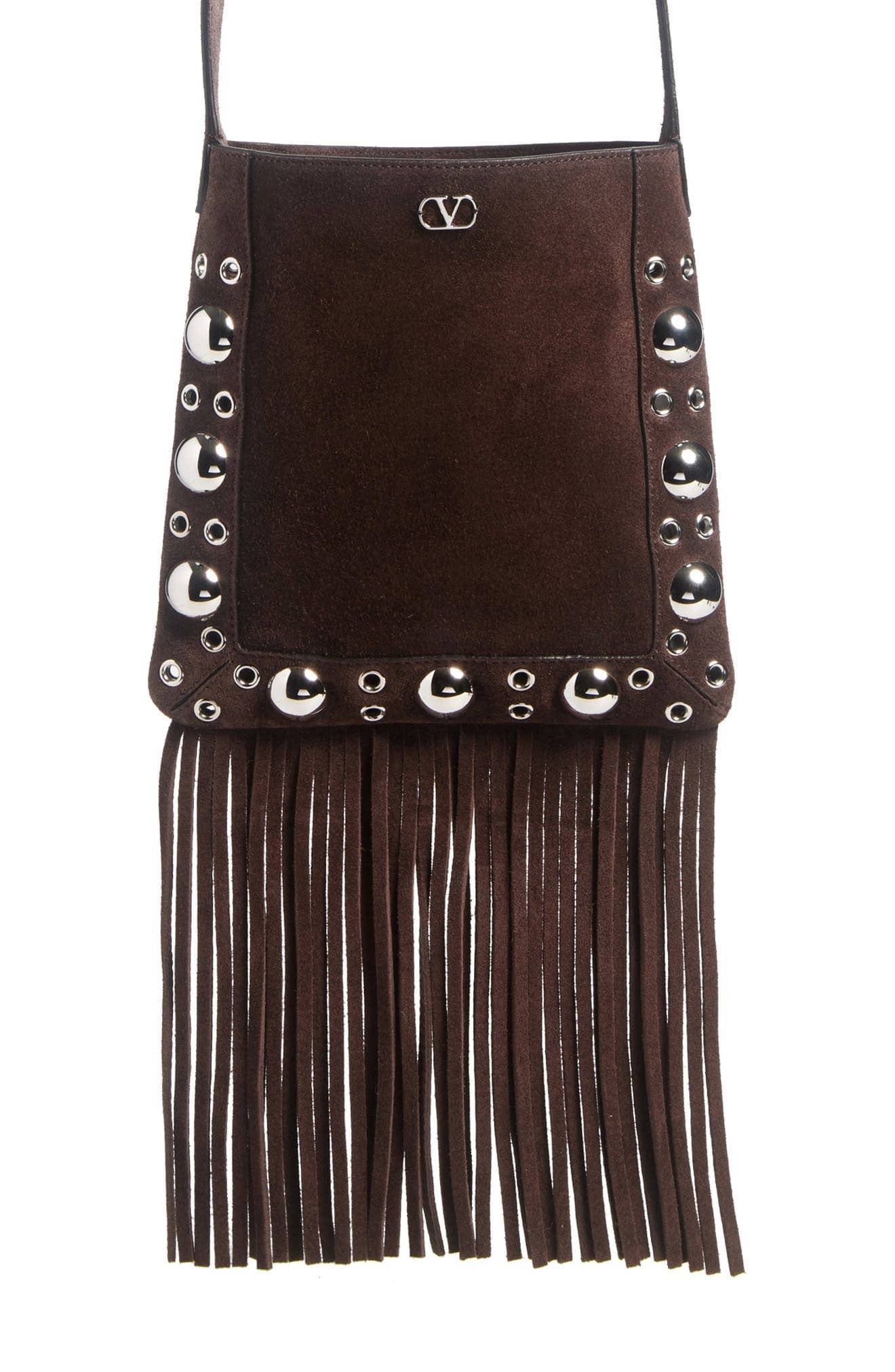 Valentino Garavani Nellcôte Crossbody Women's bags Unspecified Embroidered / Mirror-Mosaic Suede New
