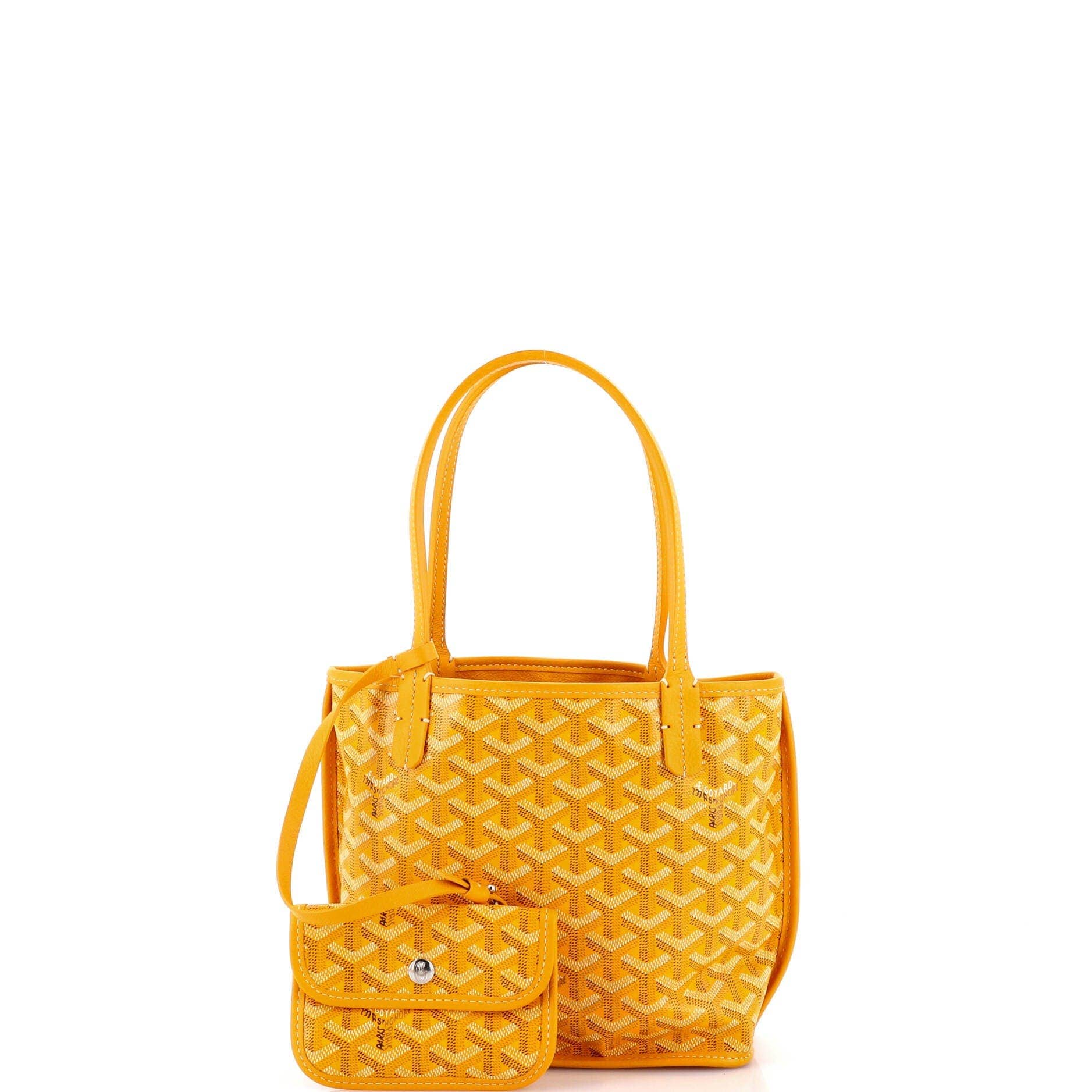 Goyard Anjou Tote Women's bags Mini White Goyardine (Coated Canvas) New