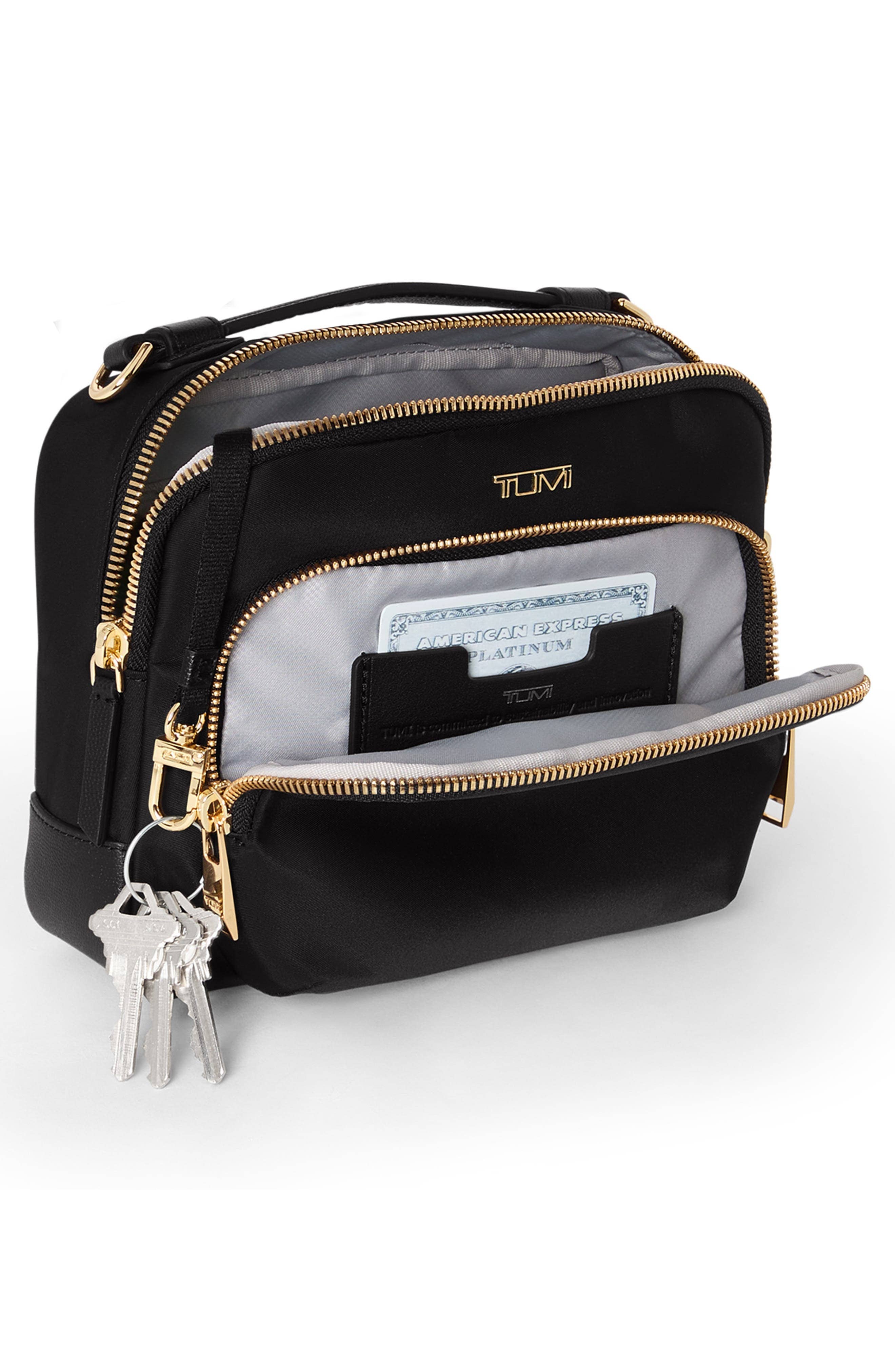 Tumi Teghan Crossbody Women's bags Black/Gold New