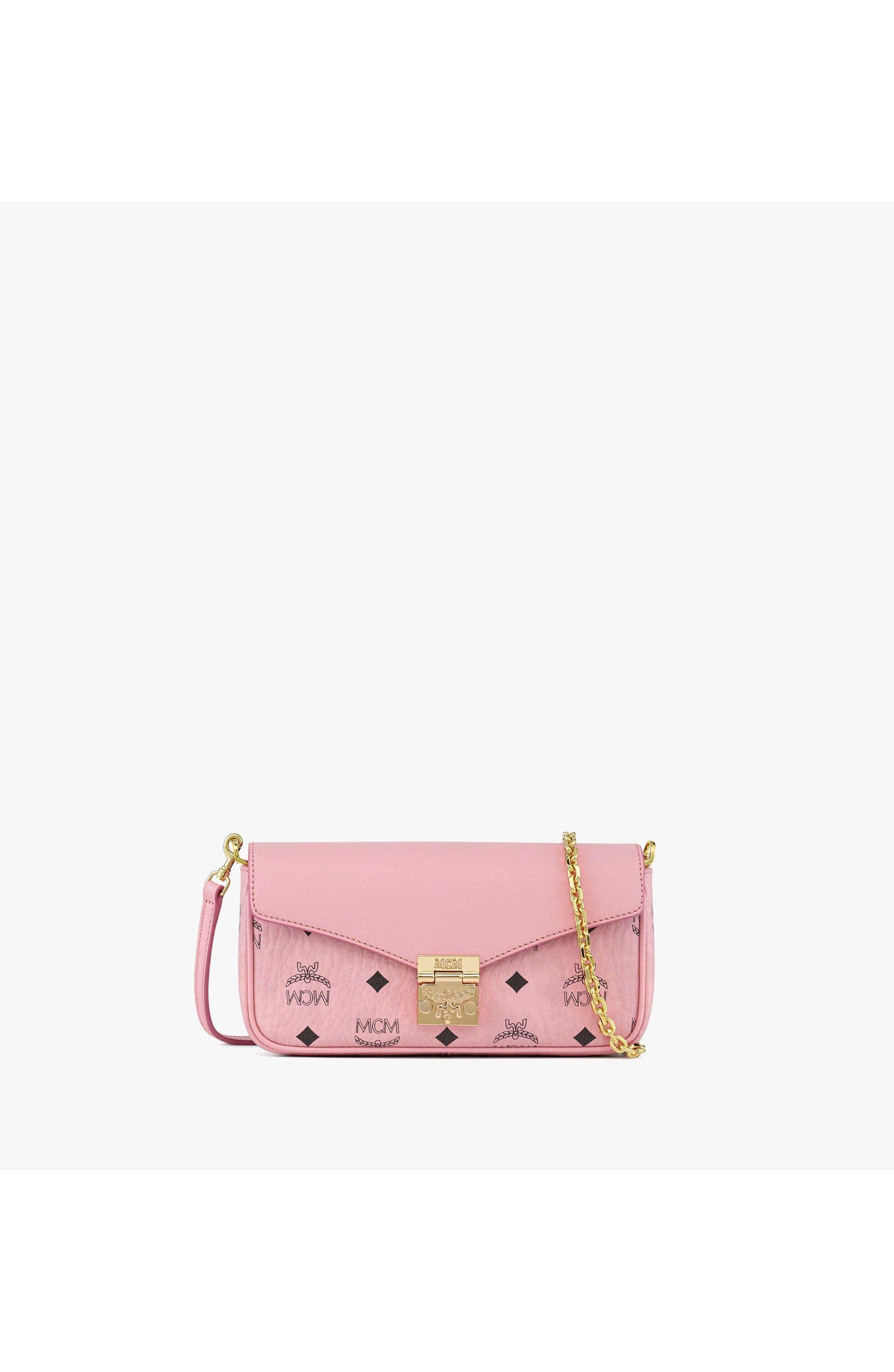 MCM Tracy Crossbody Women's bags Mini Cognac Calfskin New