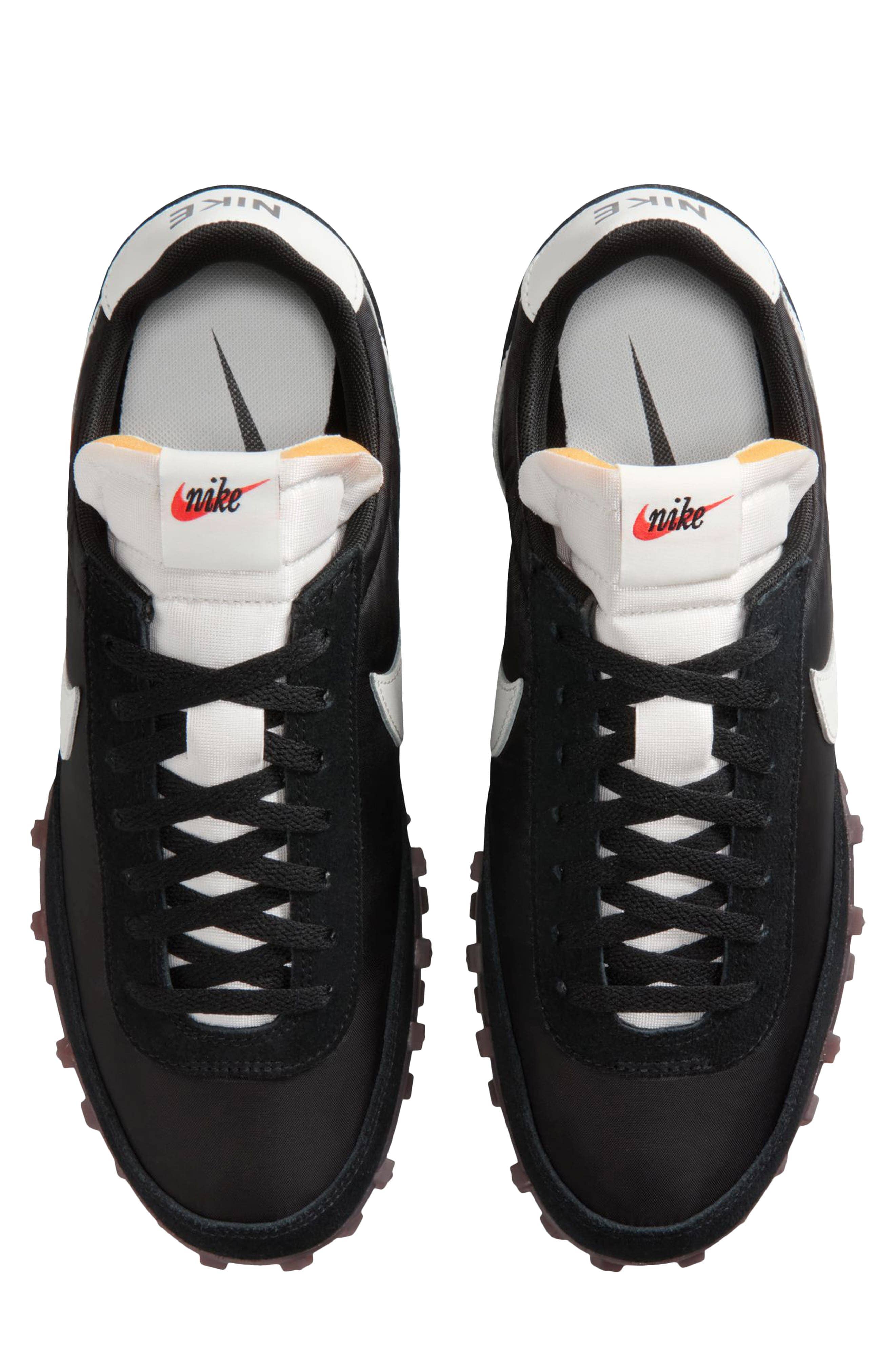 Nike Waffle Racer Sneaker Black 9.5 New