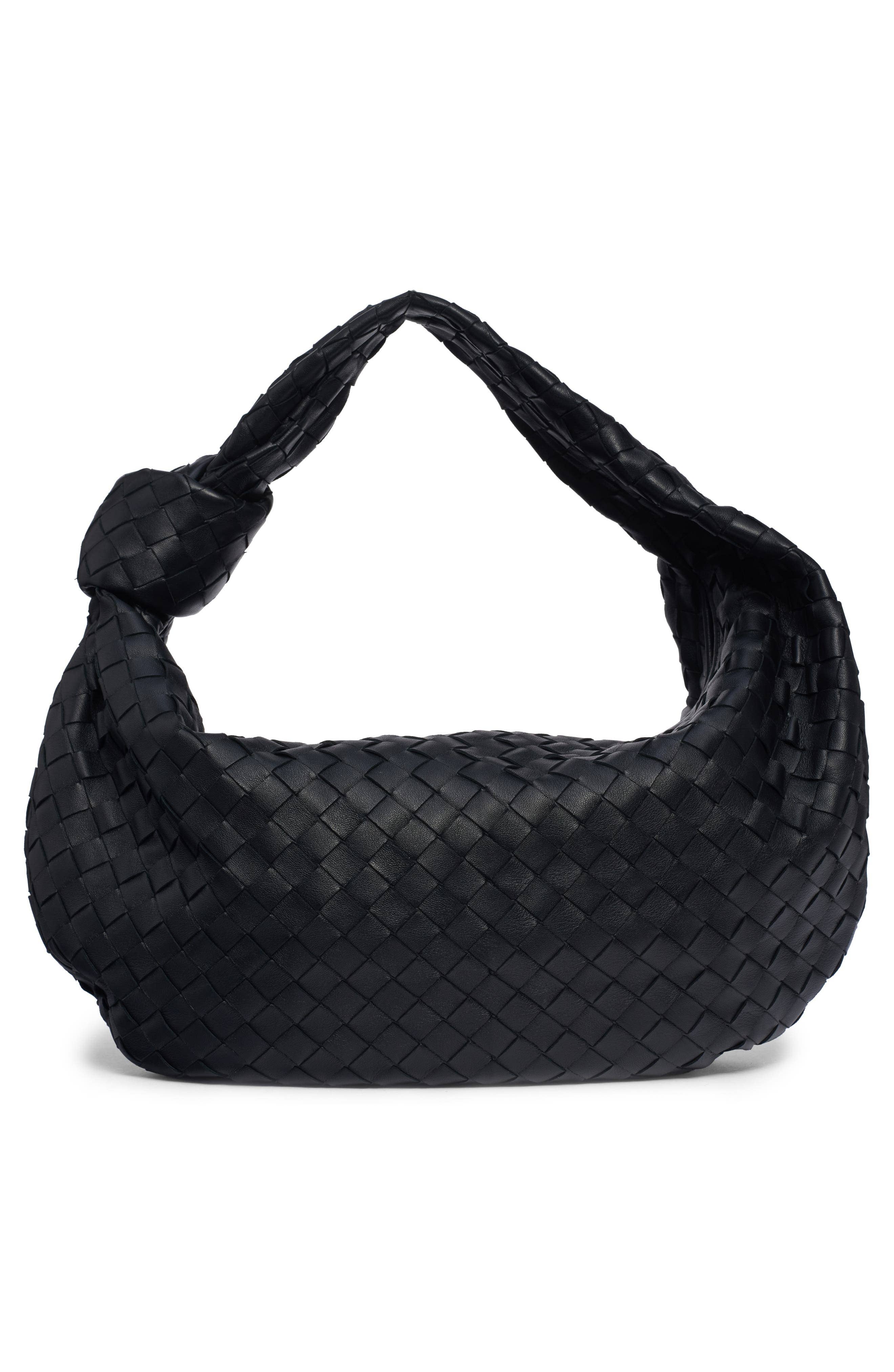 Bottega Veneta Jodie Shoulder Bag Women's bags Unspecified Black Wool Mini New