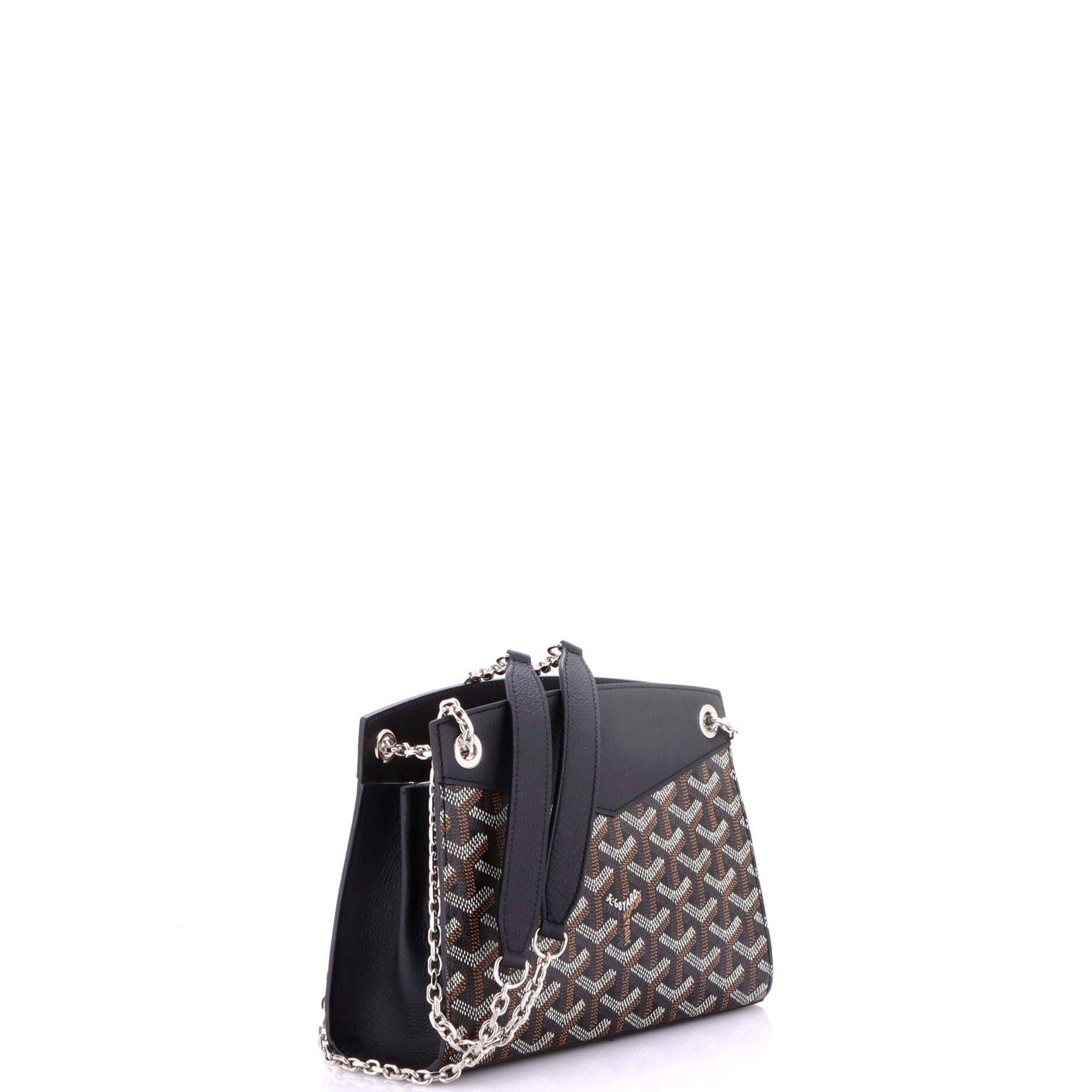 Goyard Rouette Shoulder Bag Women's bags Unspecified White Goyardine (Coated Canvas) PM New