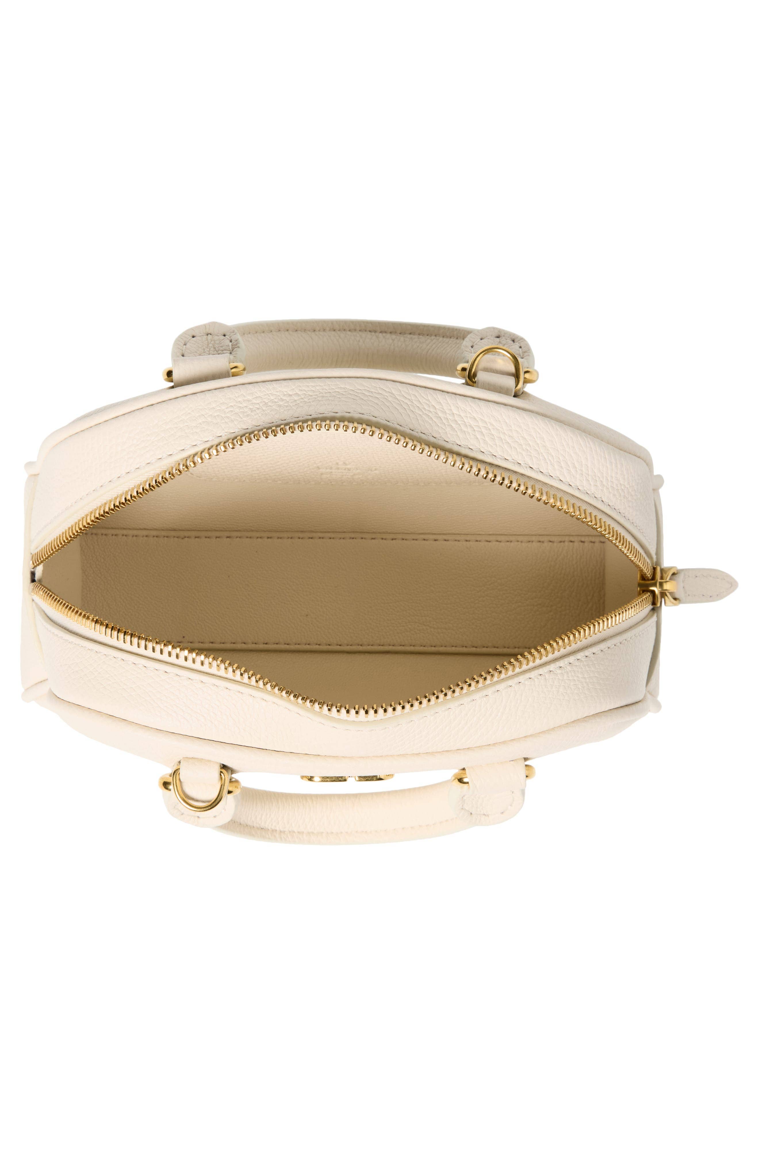 Valentino Garavani VLogo Signature Top Handle Women's bags Light Ivory Calfskin New