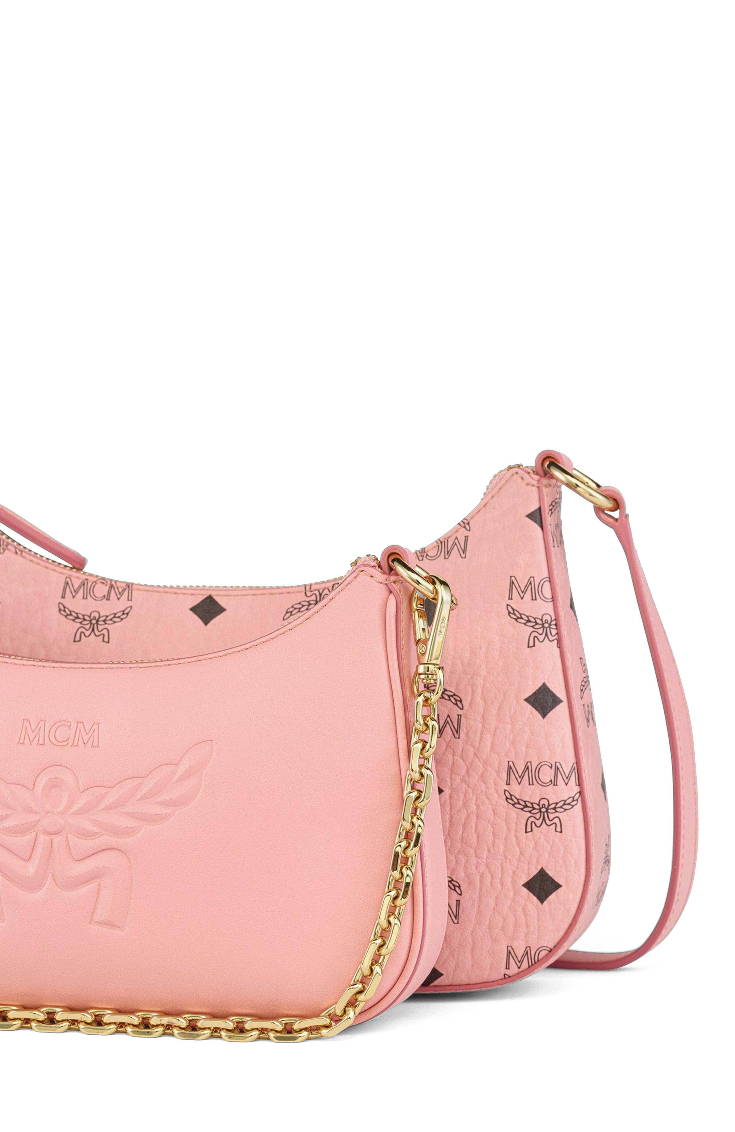MCM Aren Shoulder Bag Women's bags Unspecified White Visetos New
