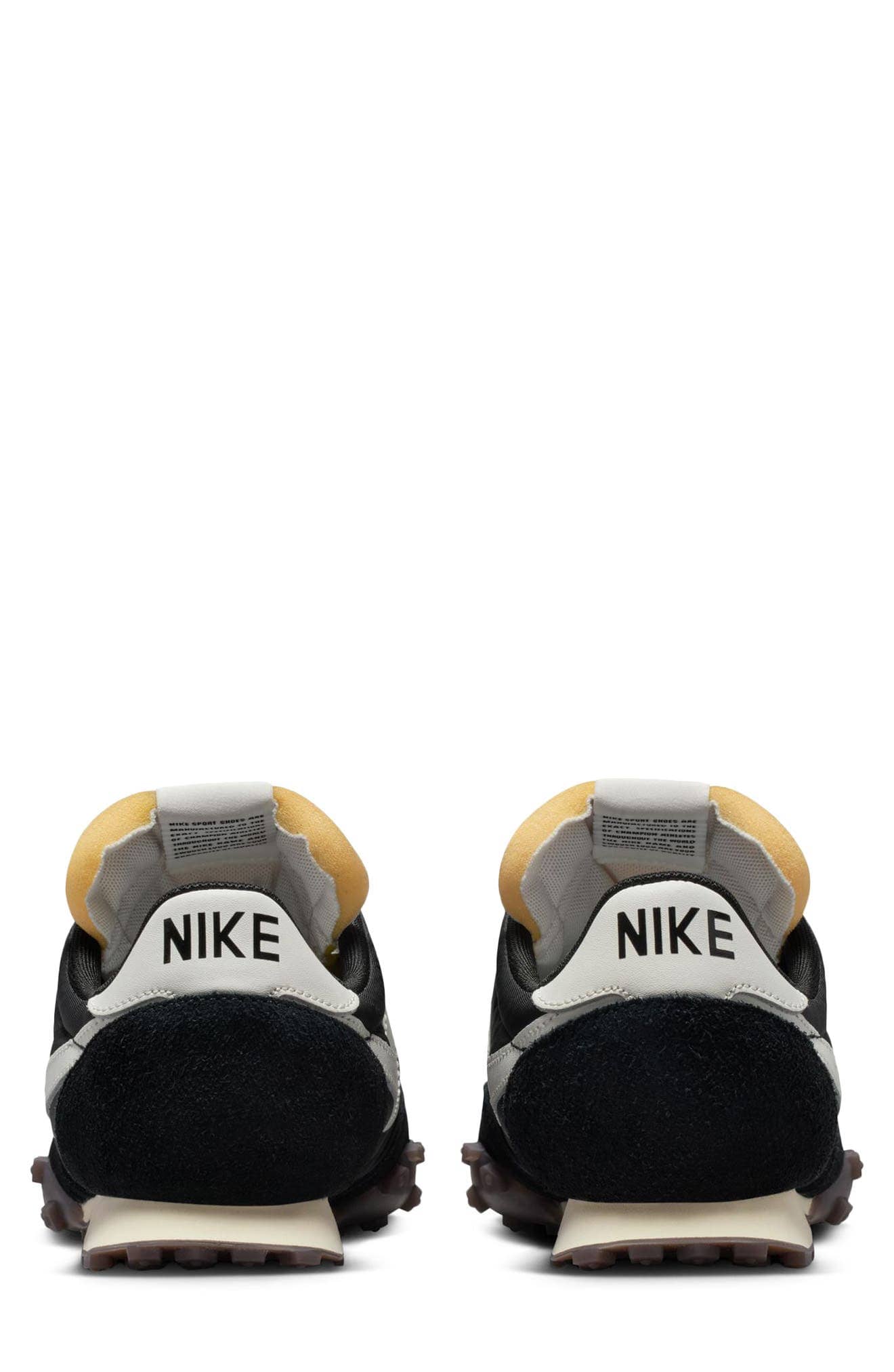 Nike Waffle Racer Sneaker Black 9.5 New