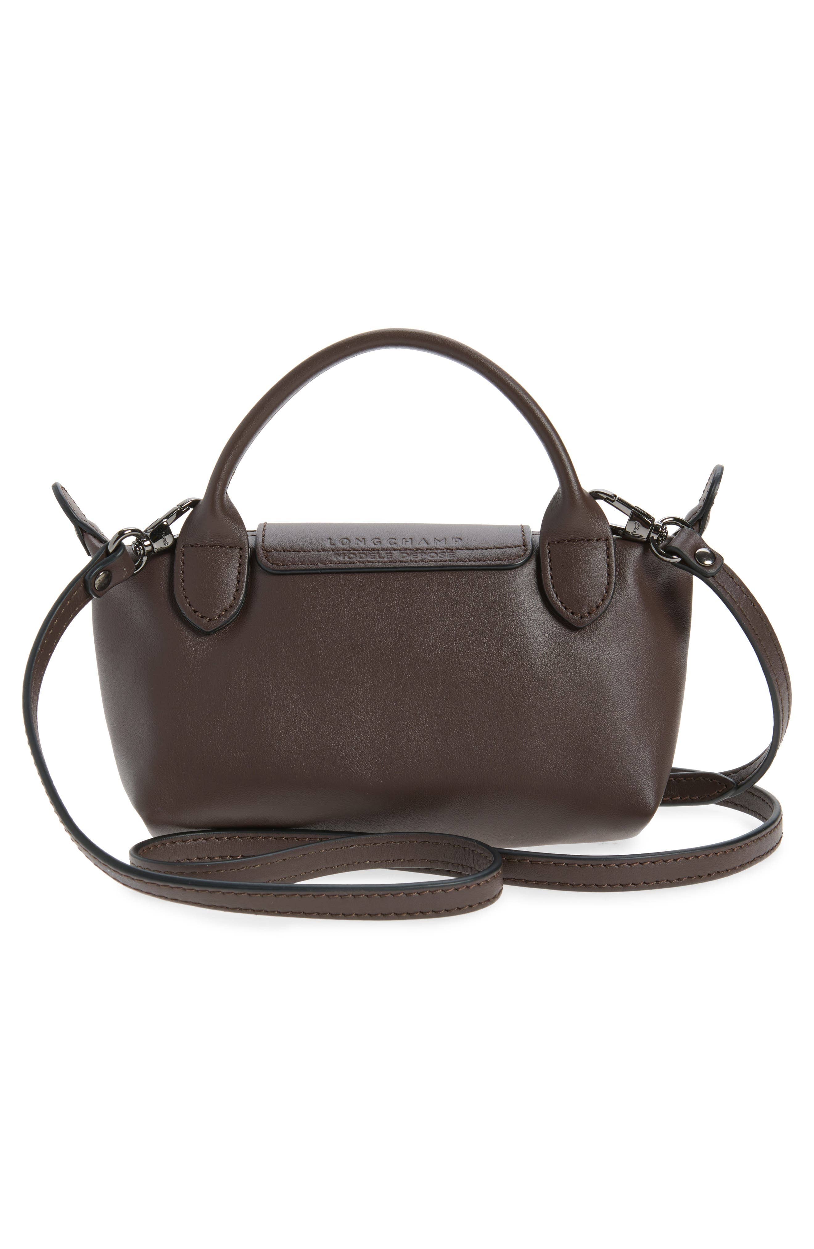 Longchamp Le Pliage Xtra Pouch Women's bags Unspecified Black Leather New
